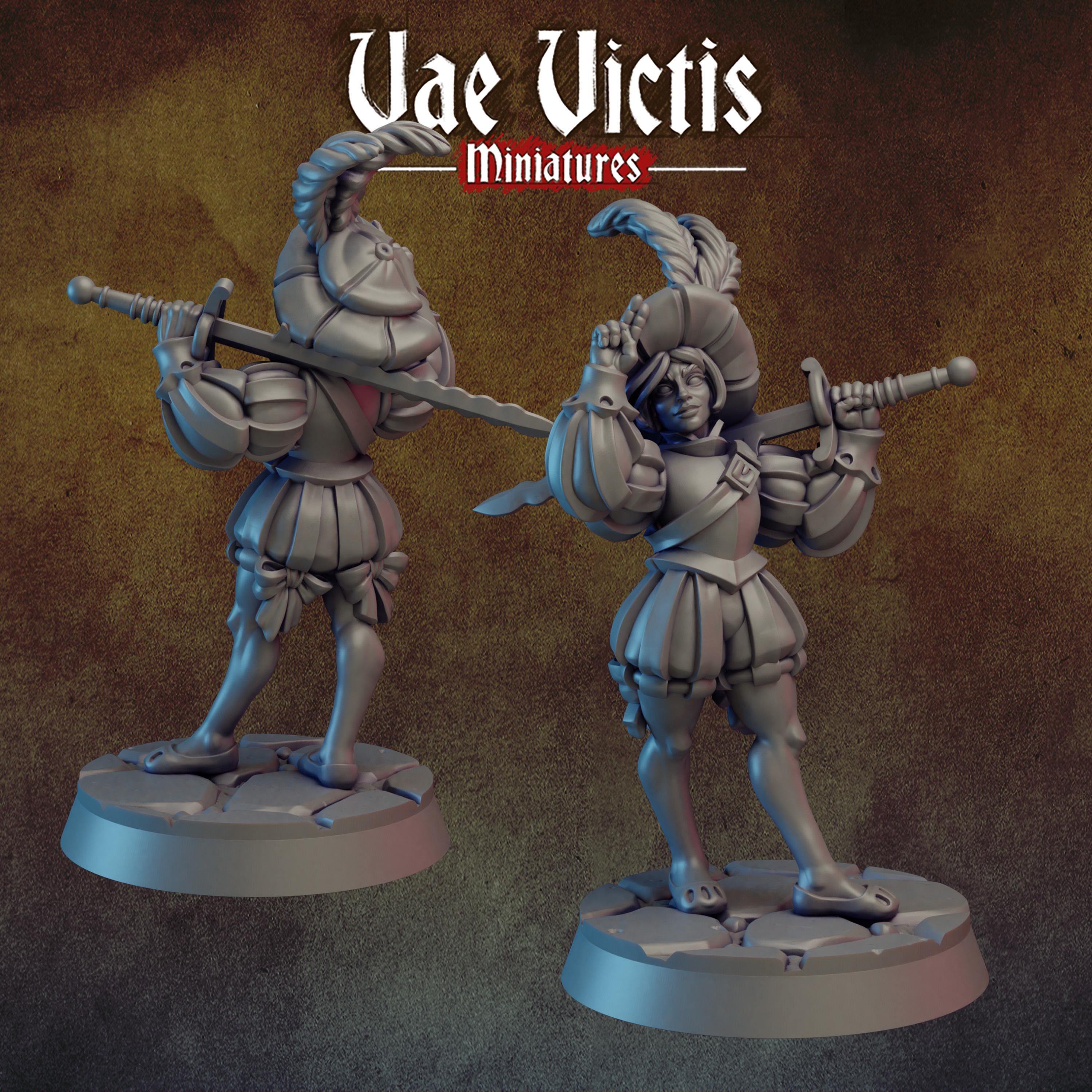 GREATSWORDS AND FEATHERS Vol 1 - Vae Victis Fantasy Miniatures