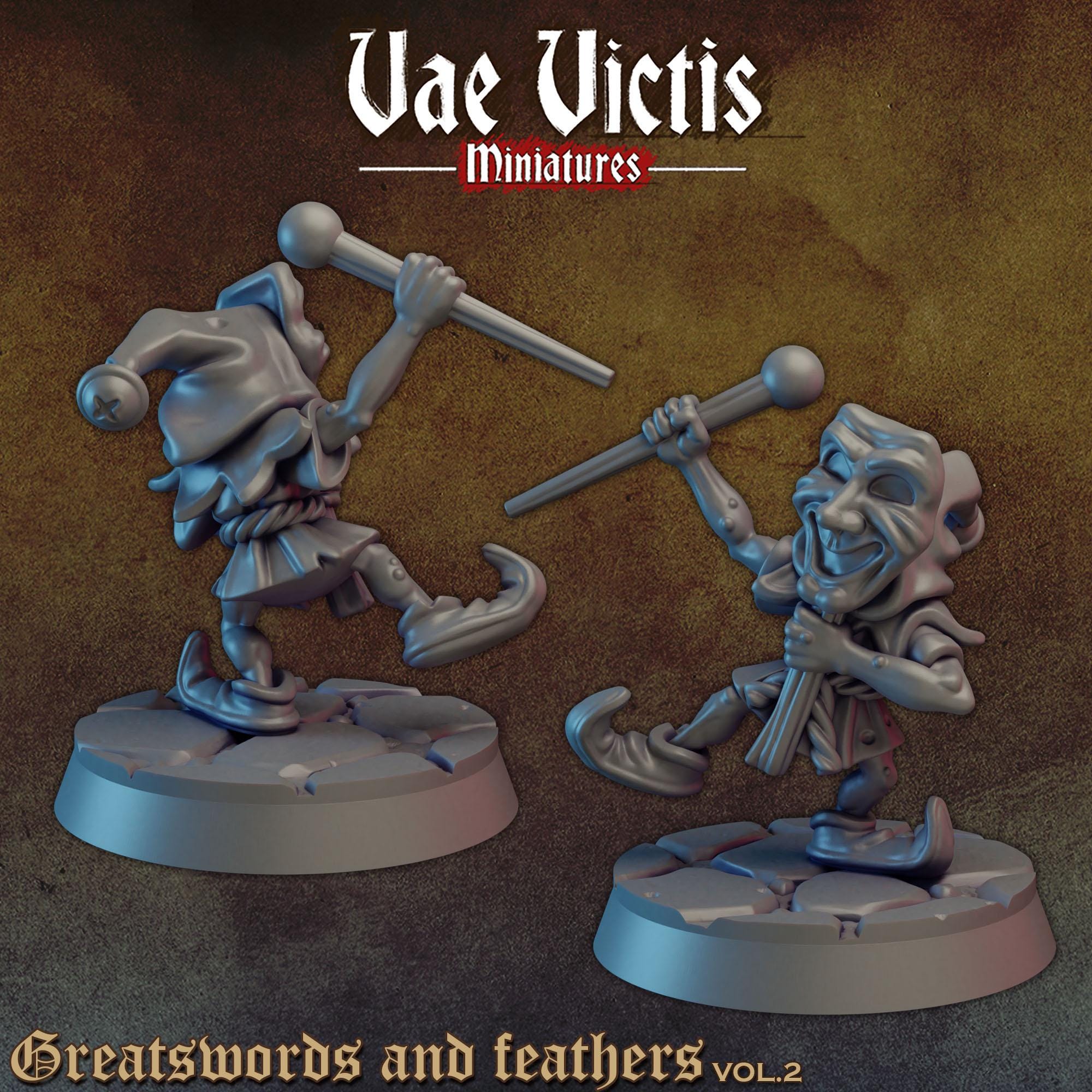 GREATSWORDS AND FEATHERS Vol 2 - Vae Victis Fantasy Miniatures
