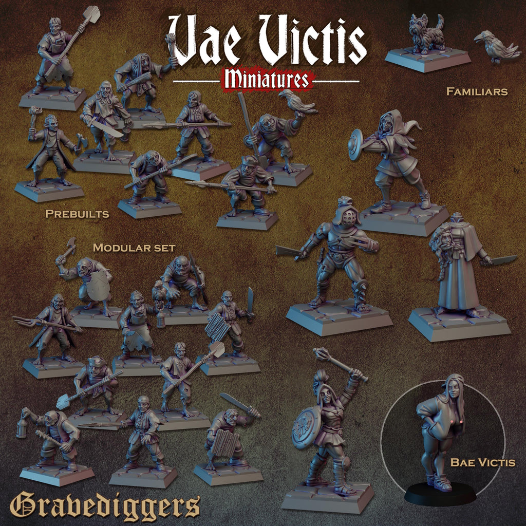 THE GRAVEDIGGERS VOL 1 - Vae Victis Fantasy Miniatures