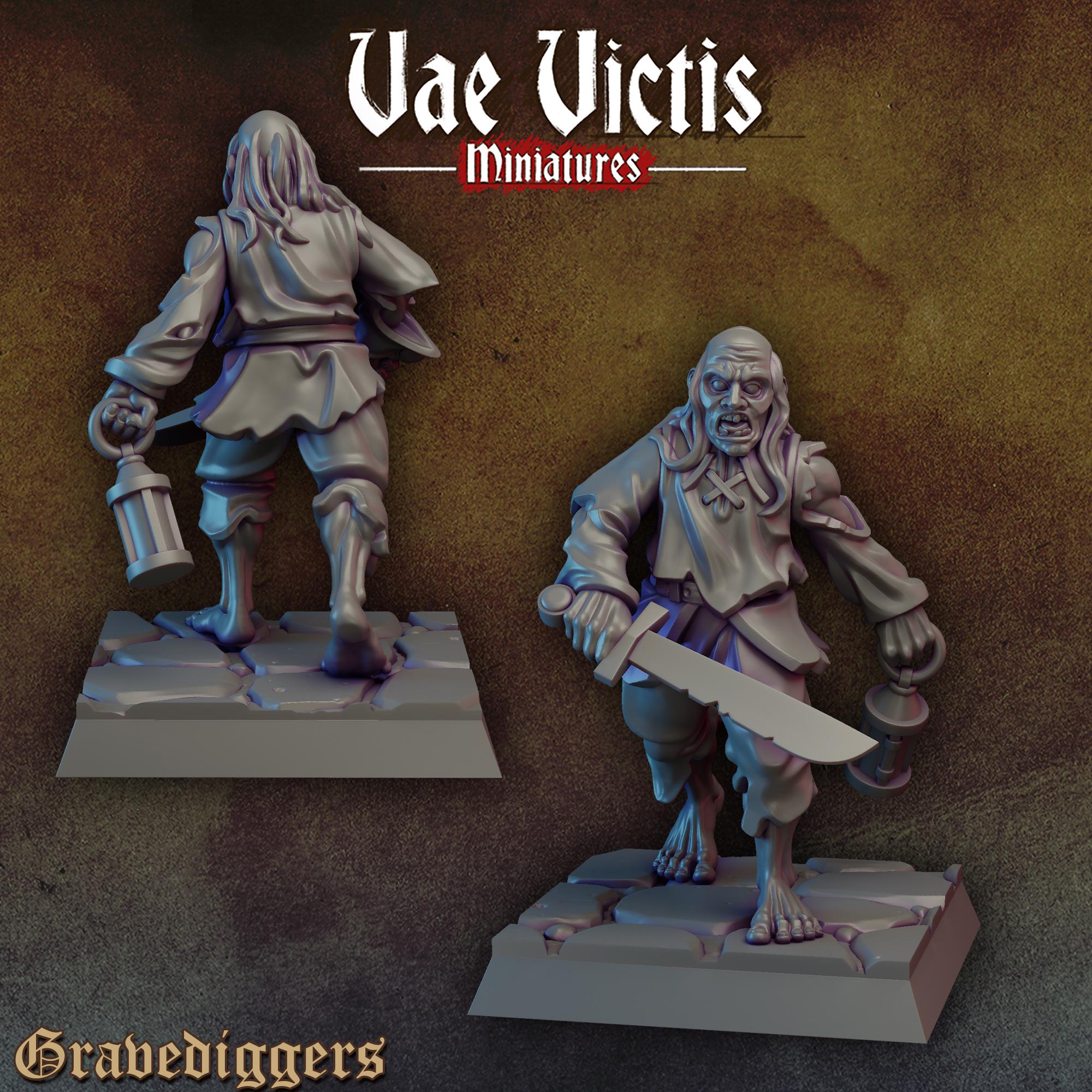 THE GRAVEDIGGERS VOL 1 - Vae Victis Fantasy Miniatures