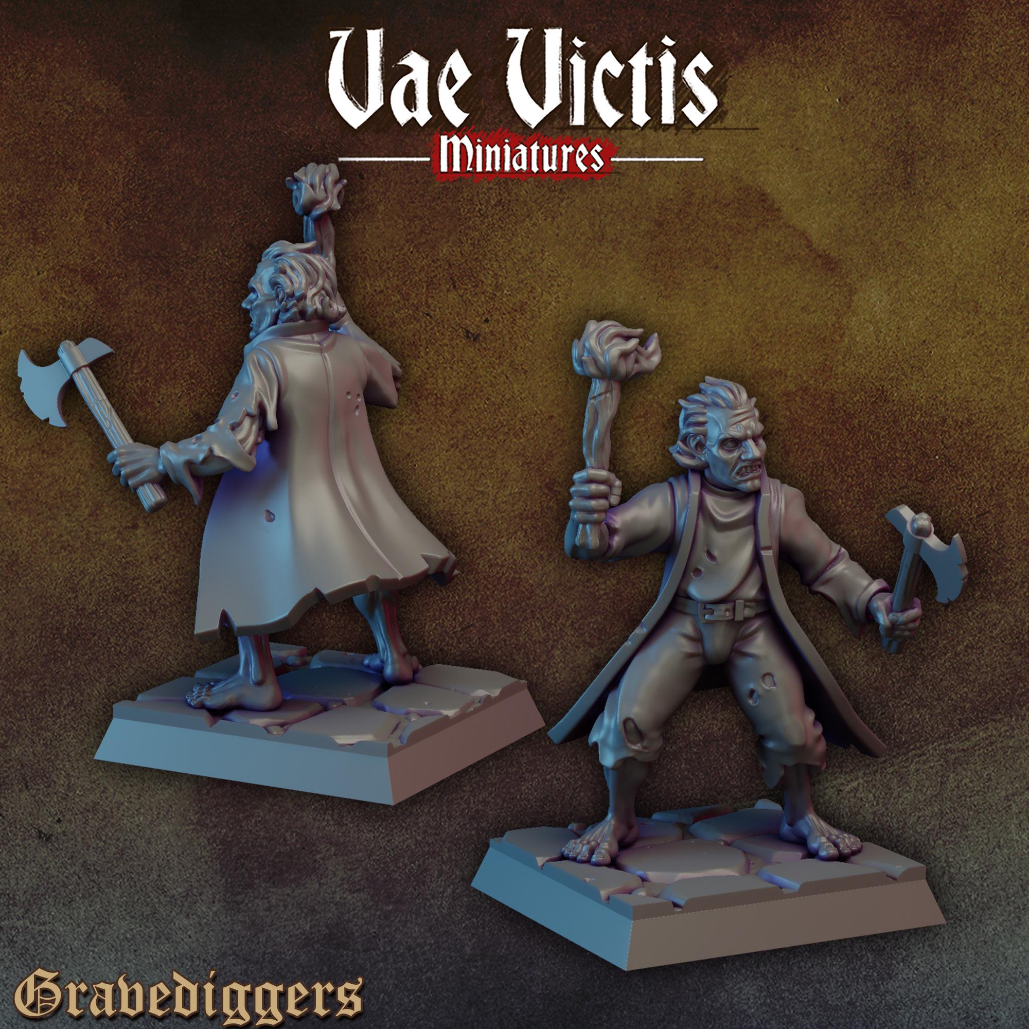 THE GRAVEDIGGERS VOL 1 - Vae Victis Fantasy Miniatures