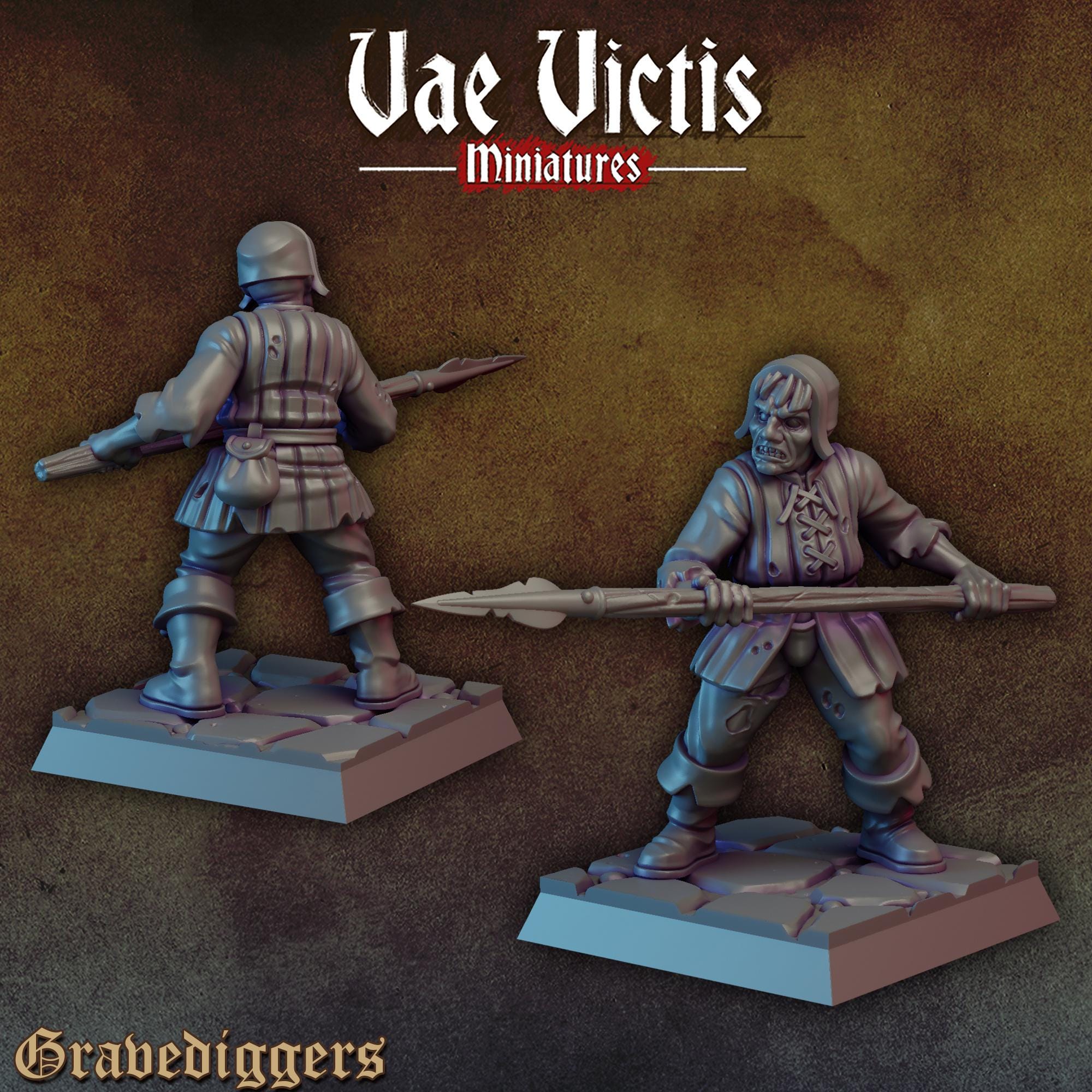 THE GRAVEDIGGERS VOL 1 - Vae Victis Fantasy Miniatures