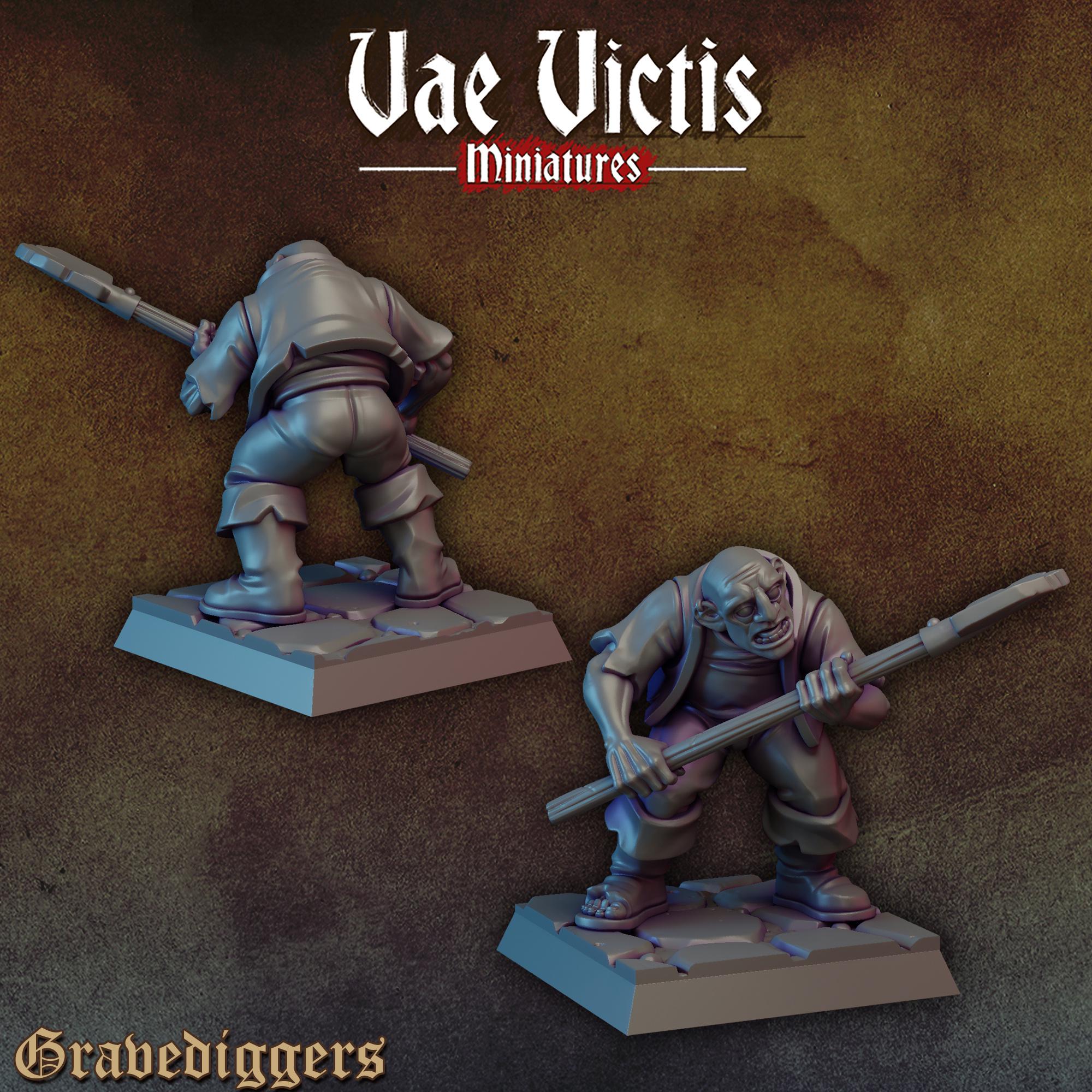 THE GRAVEDIGGERS VOL 1 - Vae Victis Fantasy Miniatures