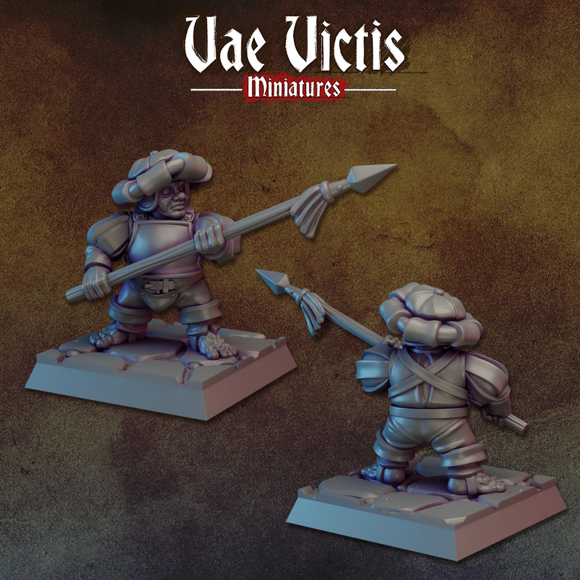 THE HALFLING ELITE Vol 1 - Vae Victis Fantasy Miniatures