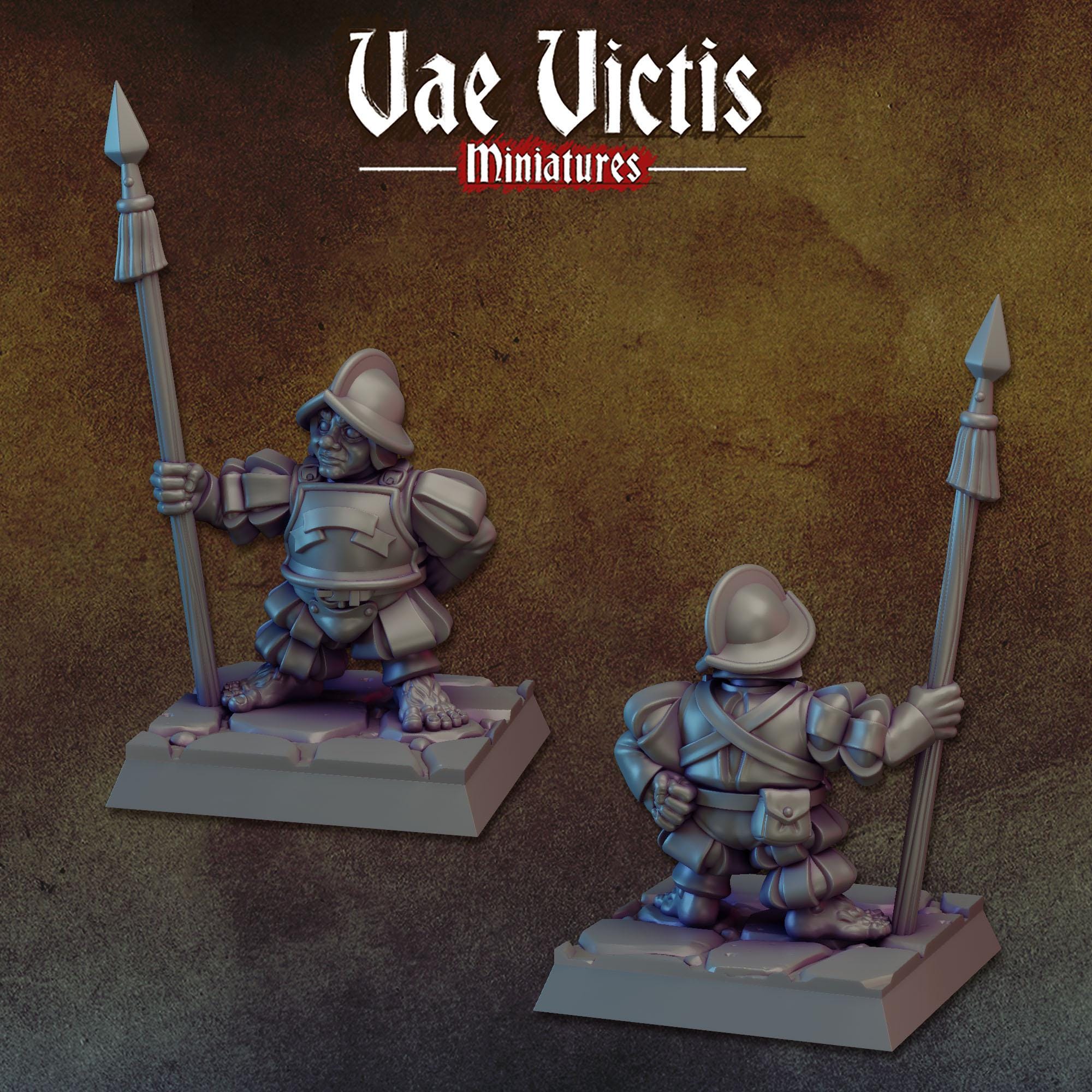 THE HALFLING ELITE Vol 1 - Vae Victis Fantasy Miniatures