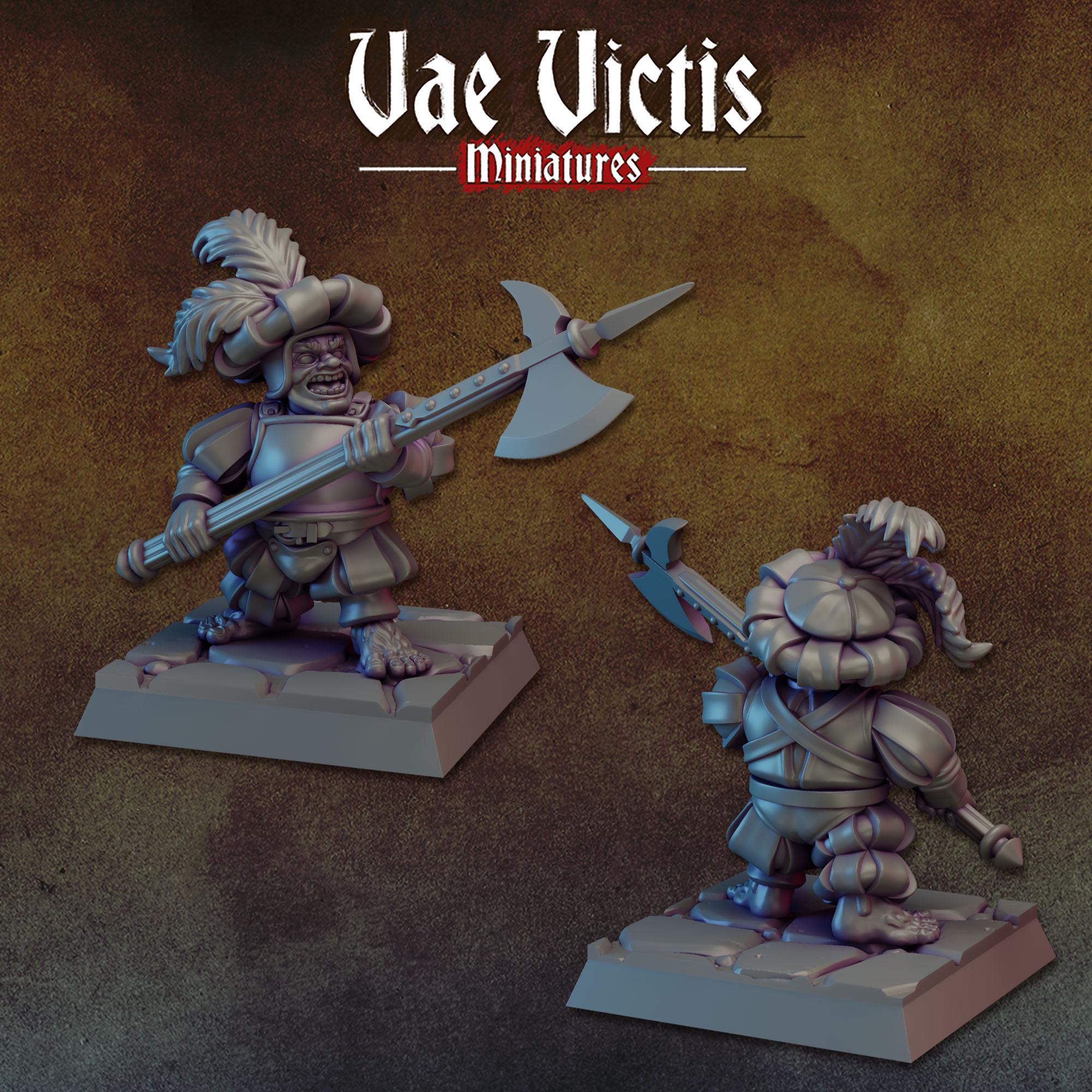 THE HALFLING ELITE Vol 1 - Vae Victis Fantasy Miniatures