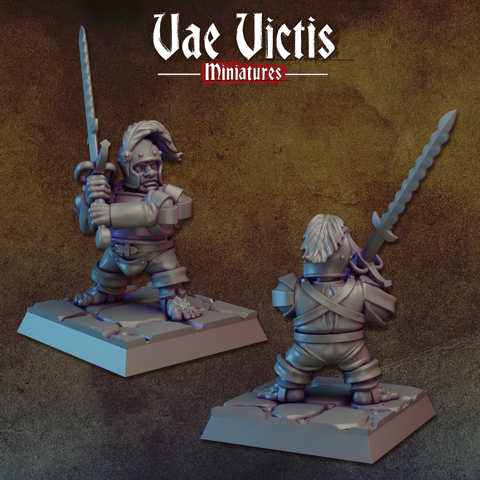 THE HALFLING ELITE Vol 1 - Vae Victis Fantasy Miniatures