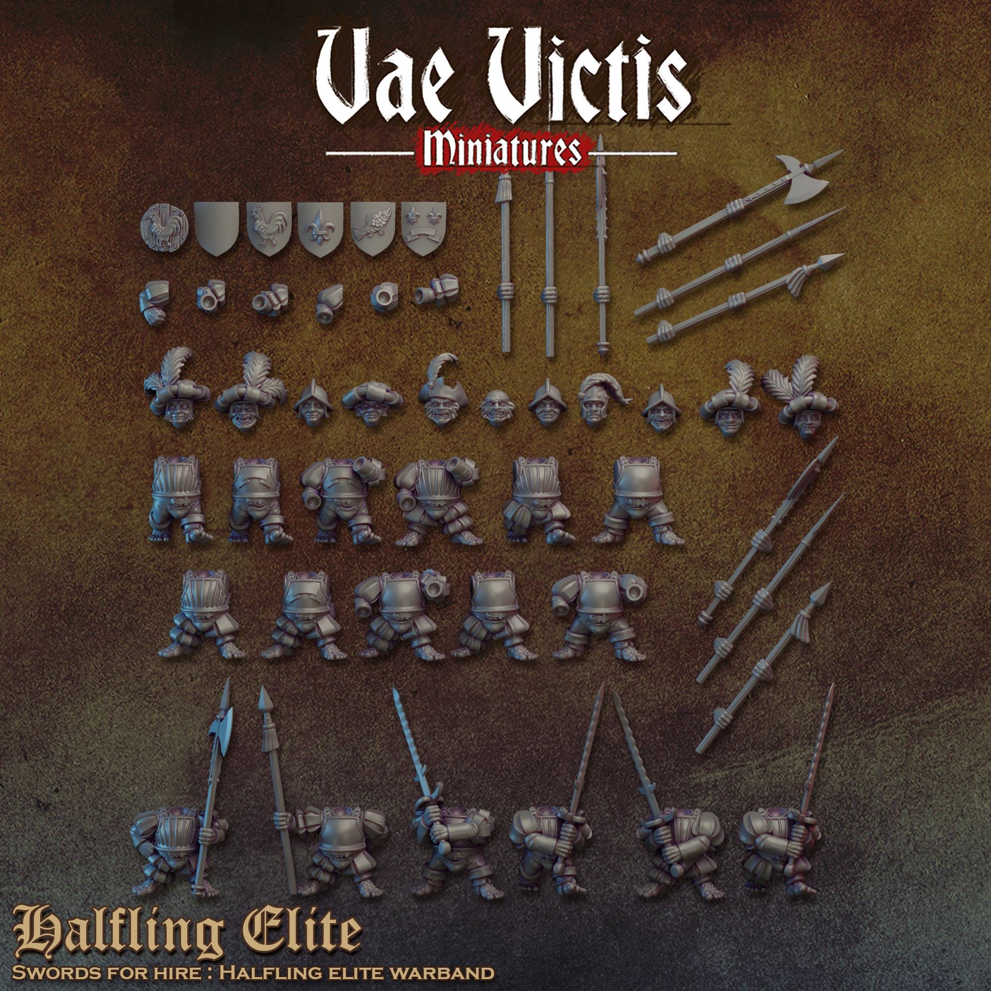 THE HALFLING ELITE Vol 1 - Vae Victis Fantasy Miniatures