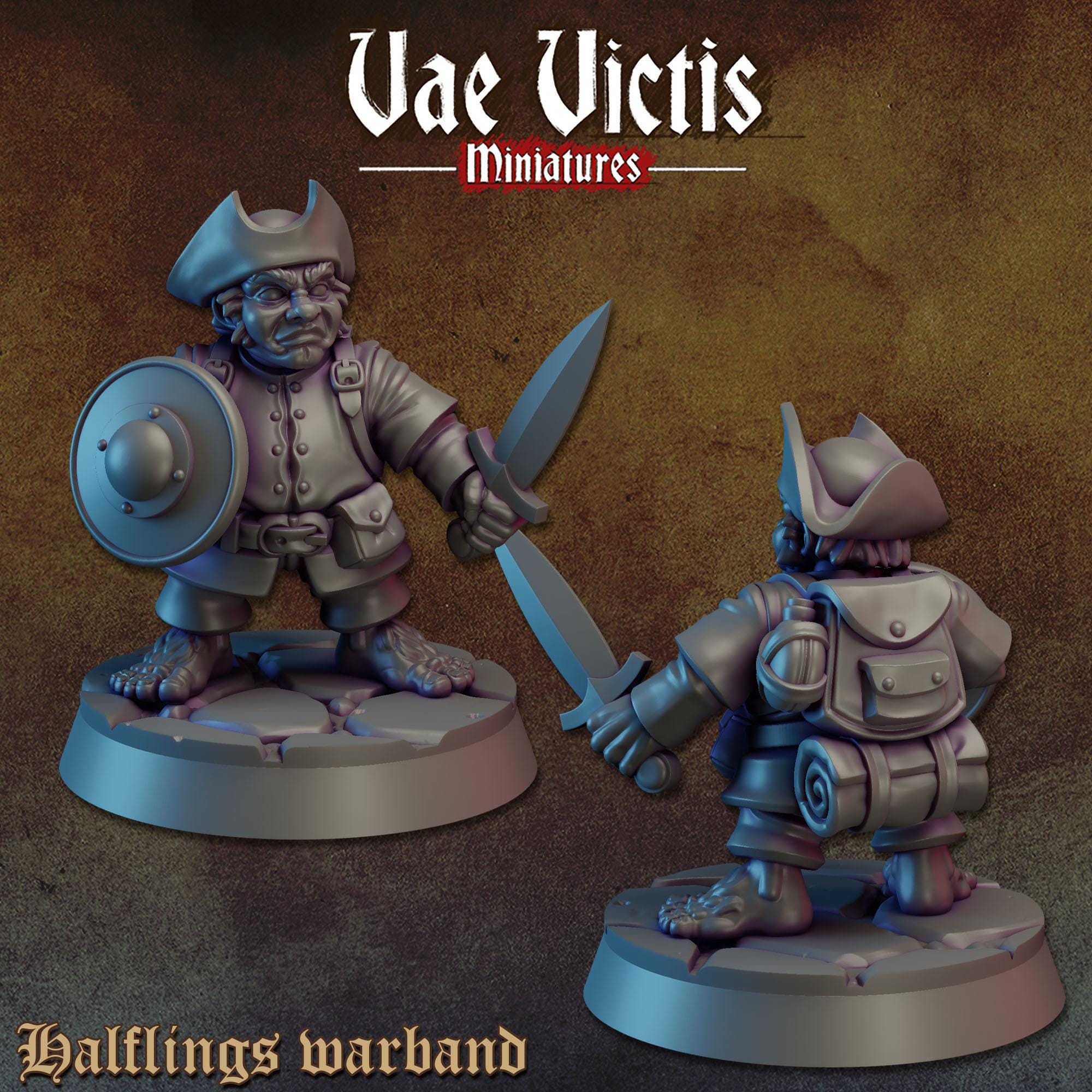 THE HALFLING WARBAND - Vae Victis Fantasy Miniatures