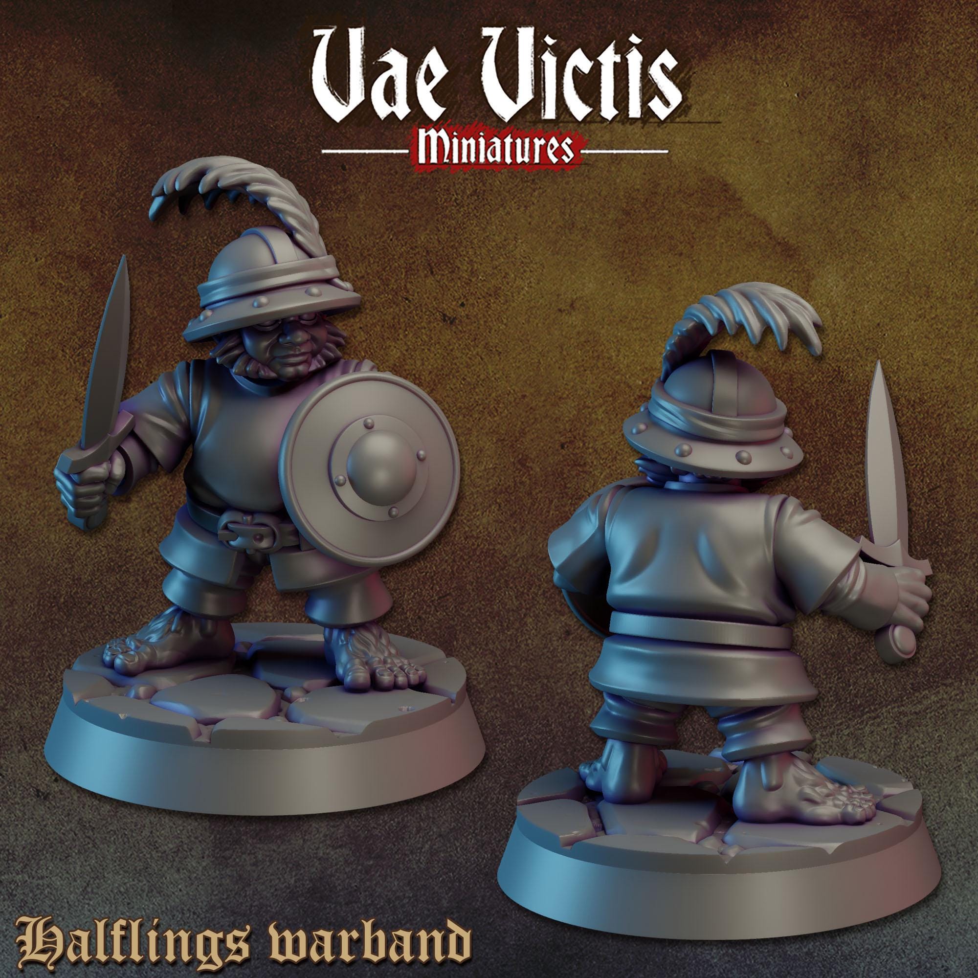 THE HALFLING WARBAND - Vae Victis Fantasy Miniatures