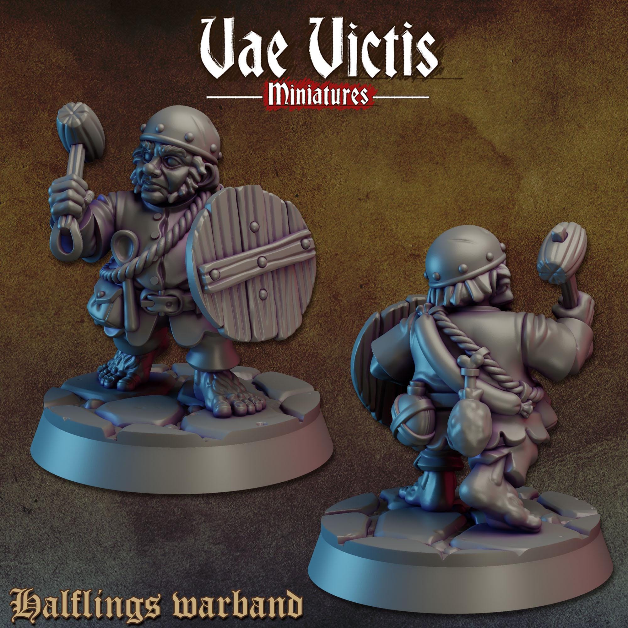 THE HALFLING WARBAND - Vae Victis Fantasy Miniatures
