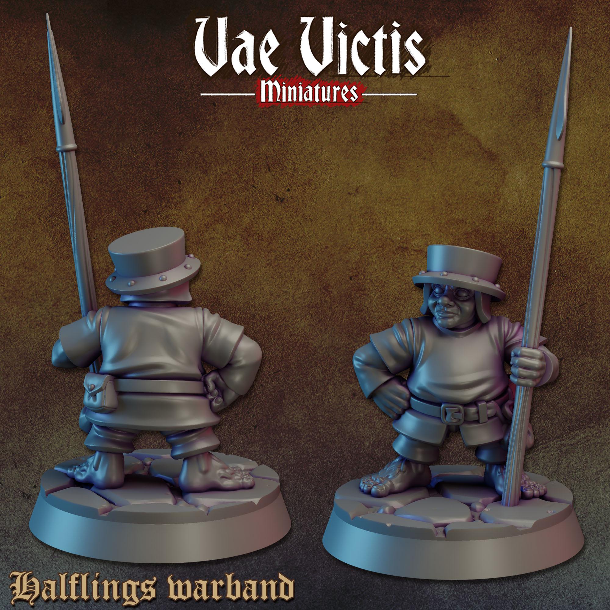 THE HALFLING WARBAND - Vae Victis Fantasy Miniatures