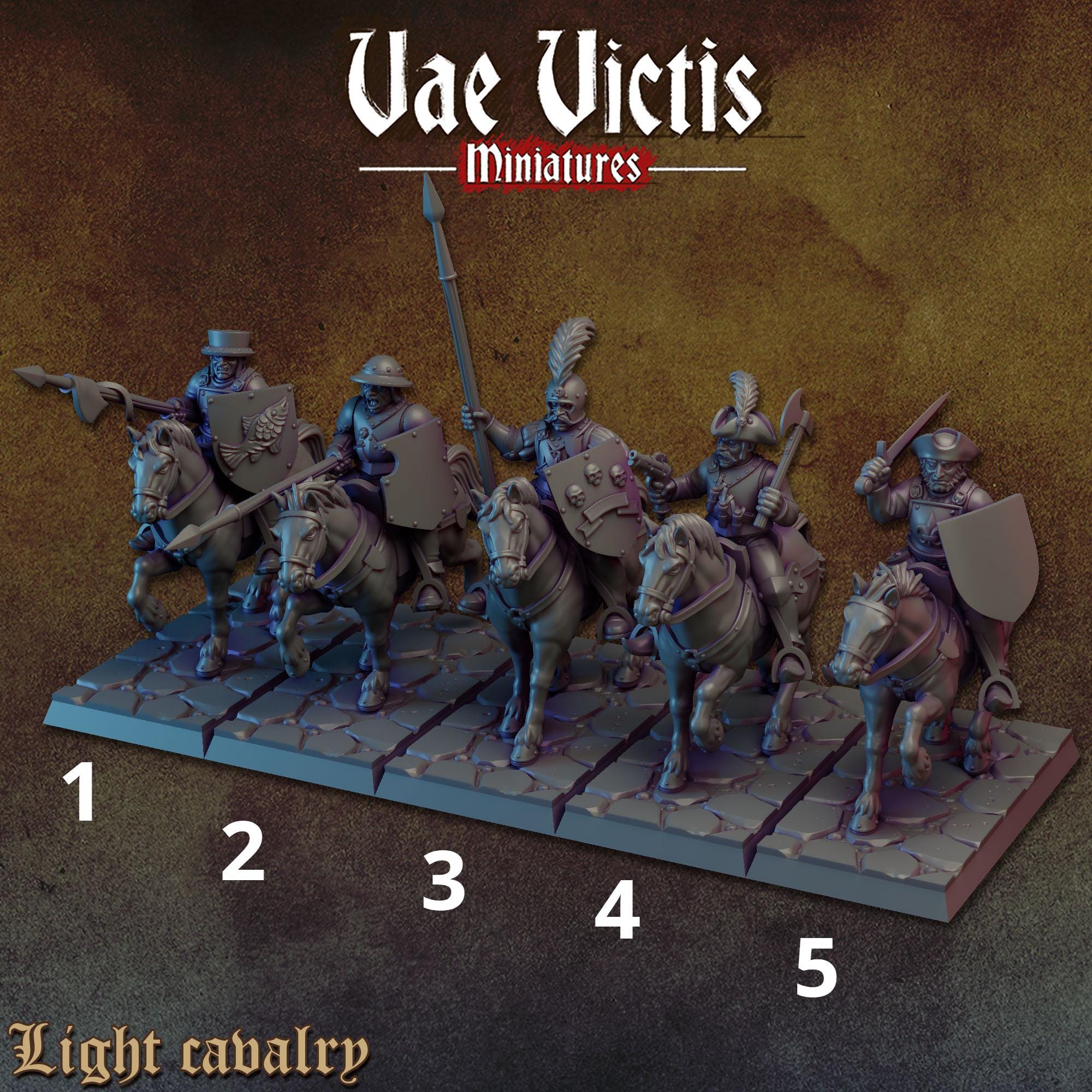 THE LIGHT CAVALRY - Vae Victis Fantasy Miniatures