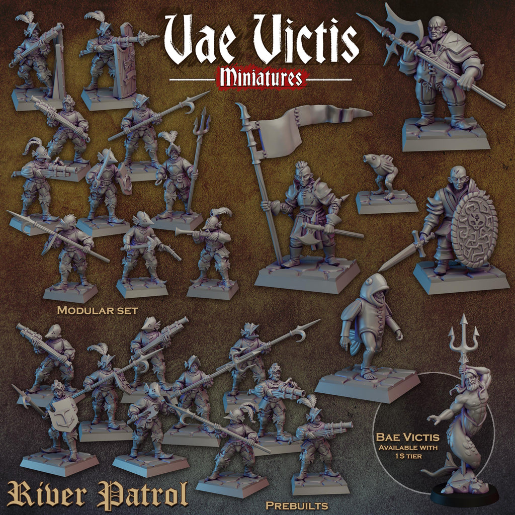 THE RIVER PATROL Vol 1 - Vae Victis Fantasy Miniatures