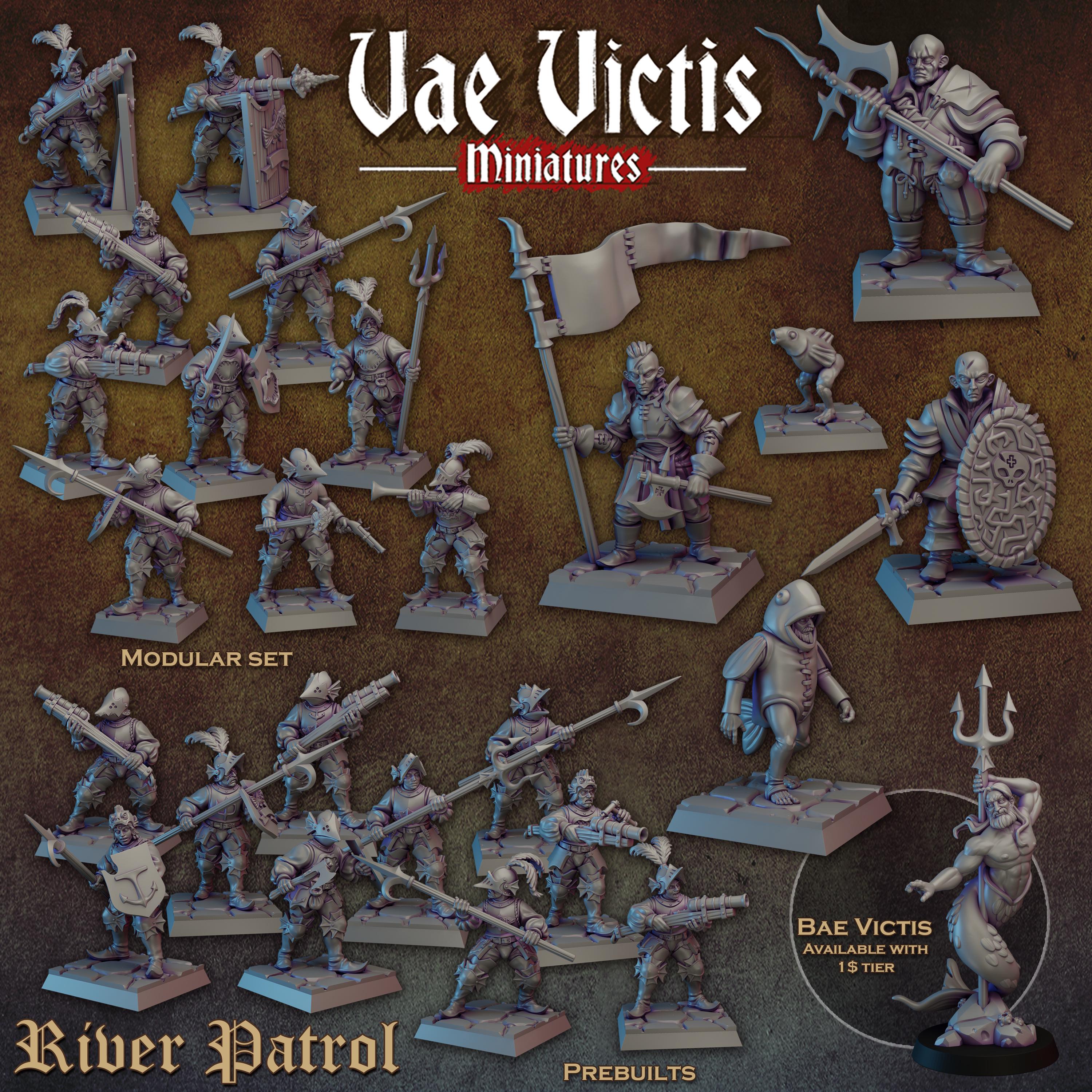 THE RIVER PATROL Vol 1 - Vae Victis Fantasy Miniatures