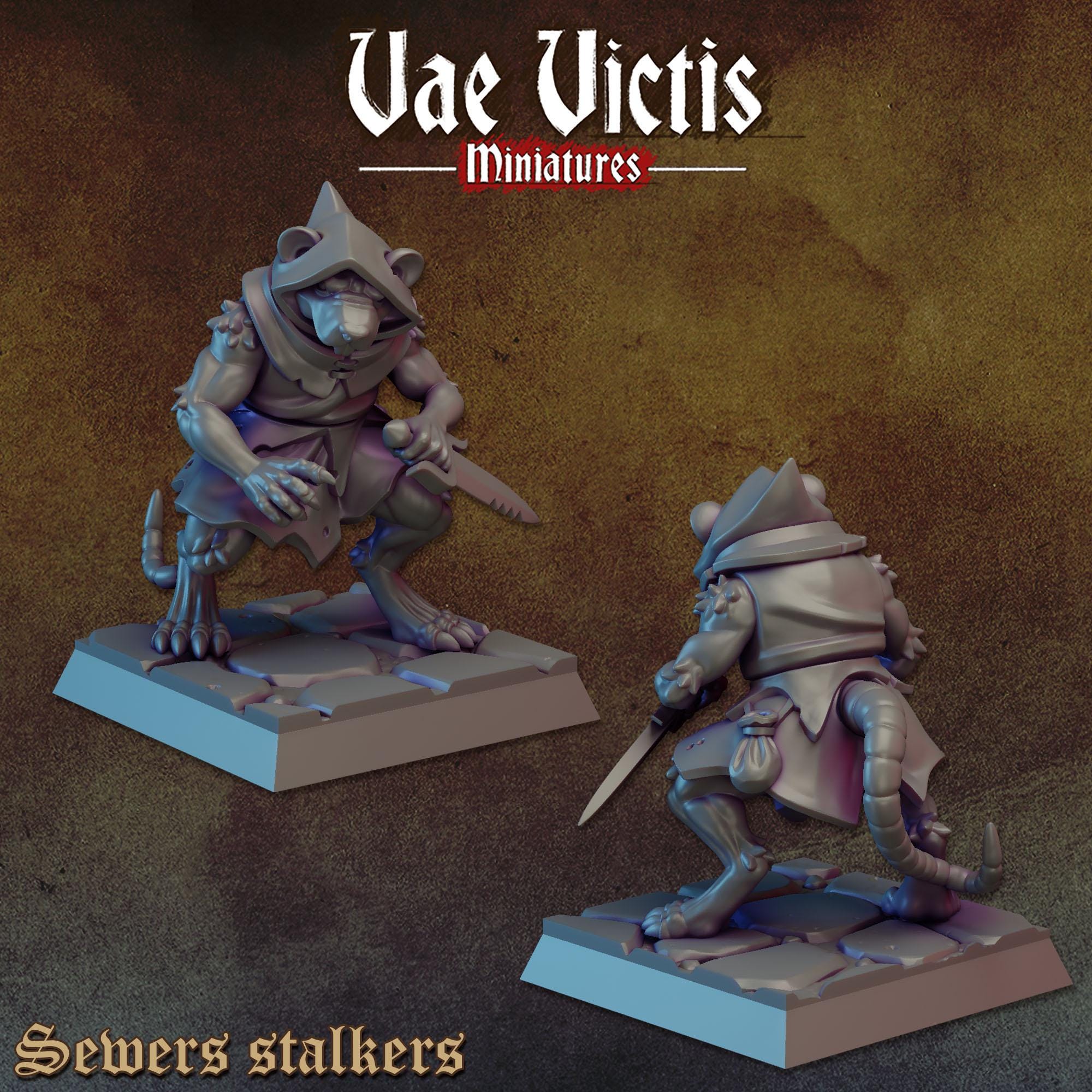 THE SEWER STALKERS Vol 1 - Vae Victis Fantasy Miniatures
