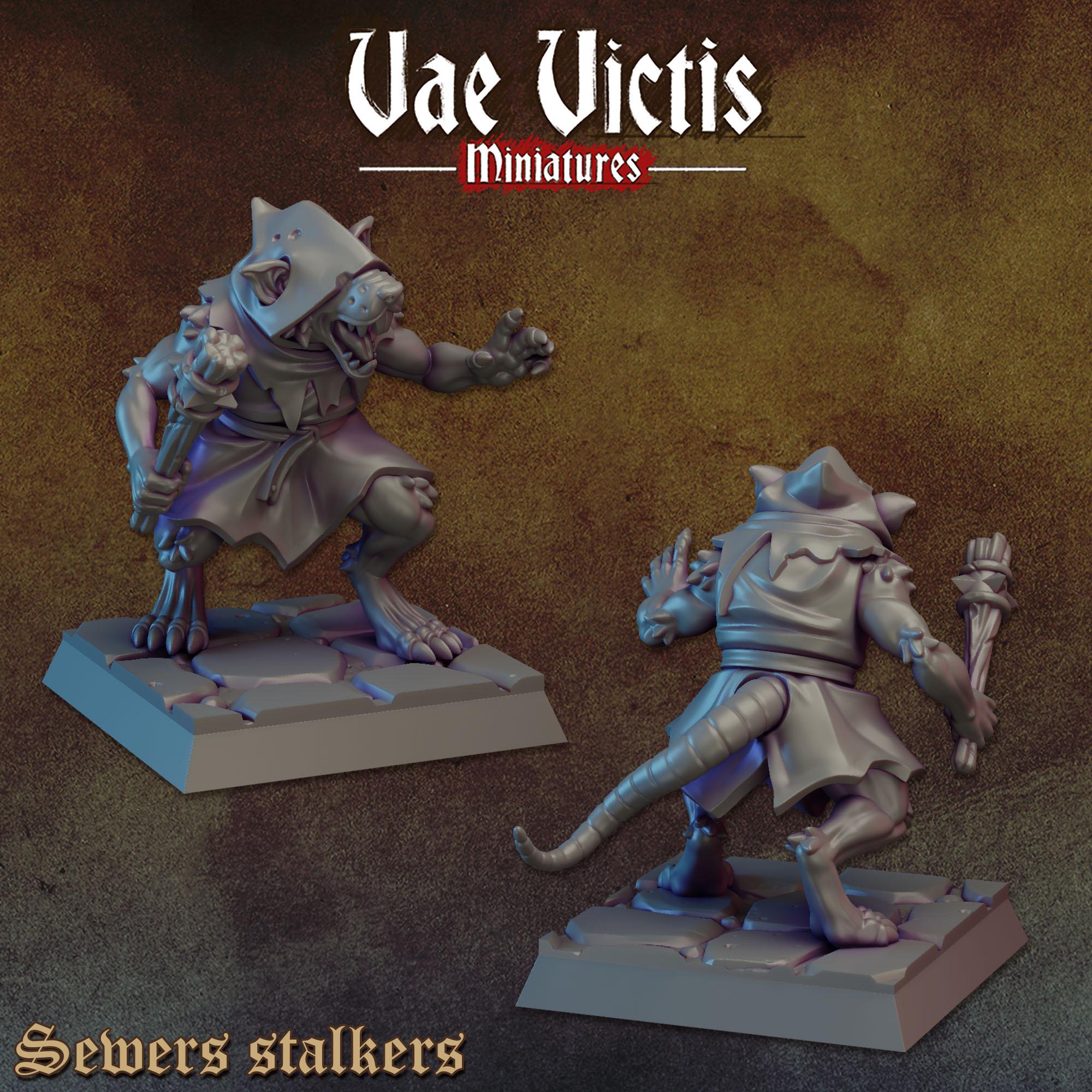 THE SEWER STALKERS Vol 1 - Vae Victis Fantasy Miniatures