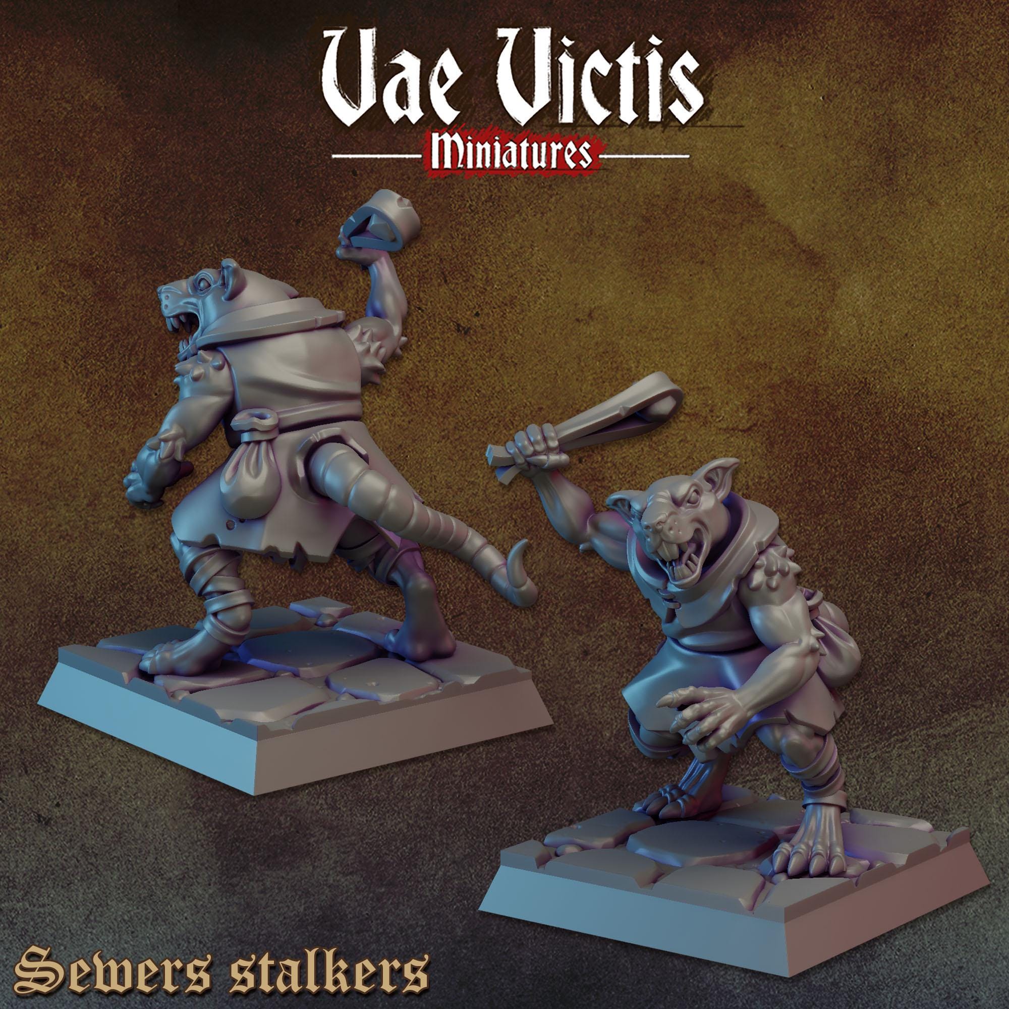 THE SEWER STALKERS Vol 1 - Vae Victis Fantasy Miniatures