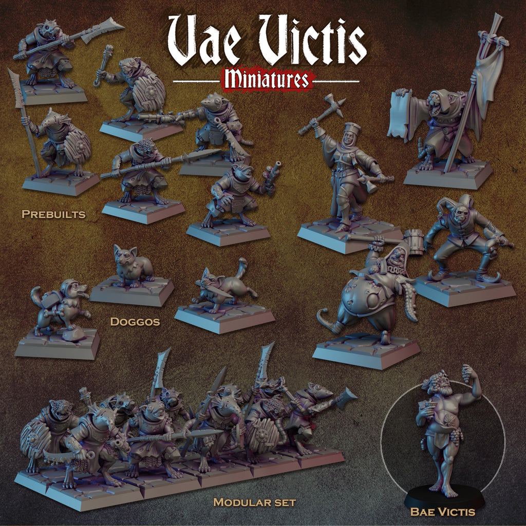 THE SEWER STALKERS Vol 2 - Vae Victis Fantasy Miniatures