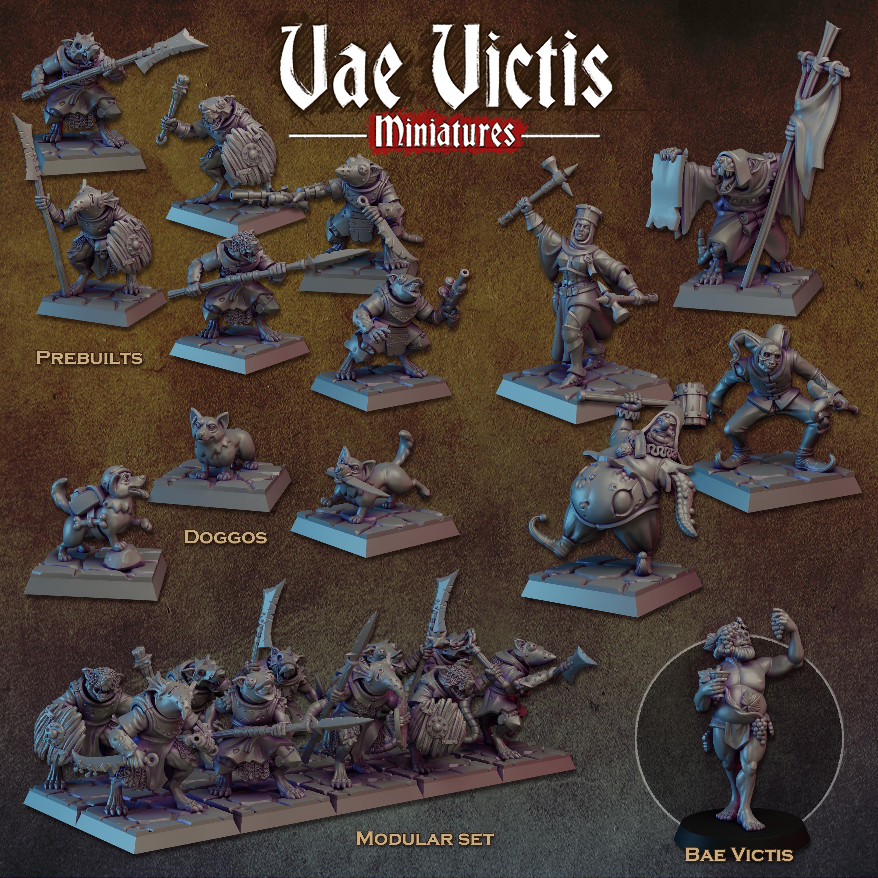 THE SEWER STALKERS Vol 2 - Vae Victis Fantasy Miniatures
