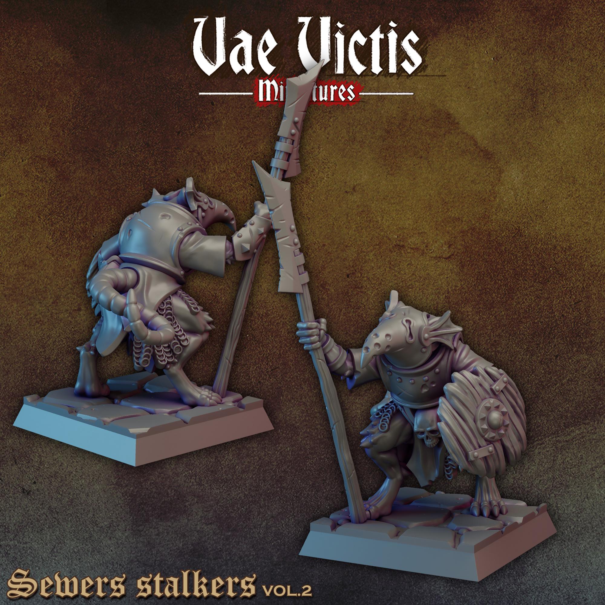 THE SEWER STALKERS Vol 2 - Vae Victis Fantasy Miniatures