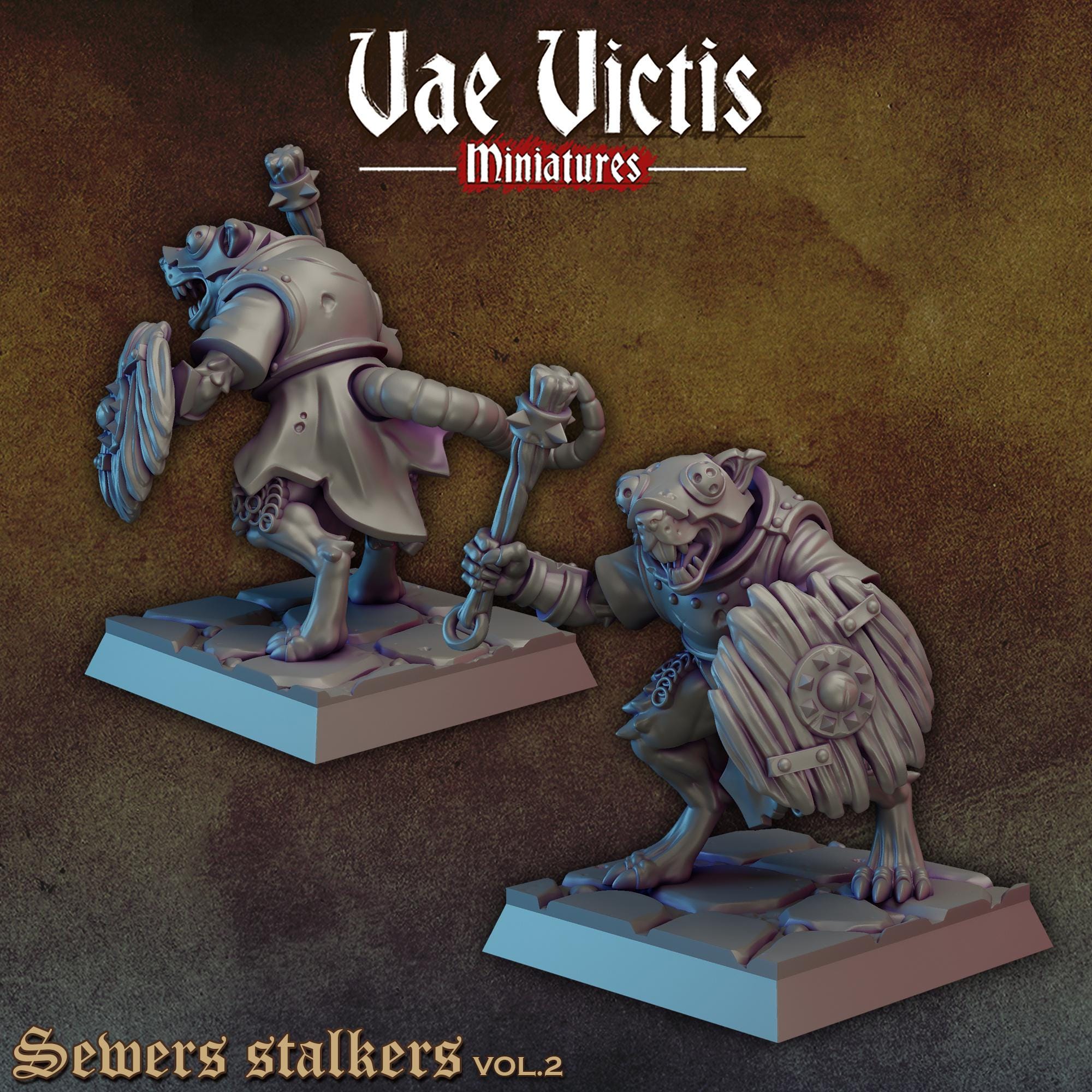 THE SEWER STALKERS Vol 2 - Vae Victis Fantasy Miniatures