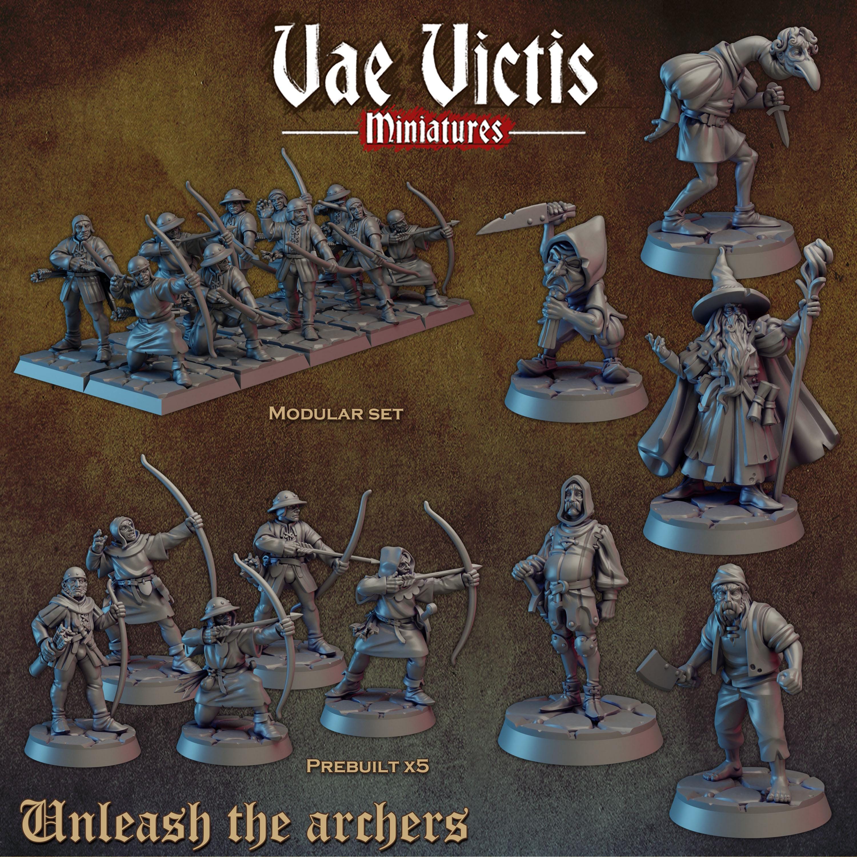 UNLEASH THE ARCHERS - Vae Victis Fantasy Miniatures
