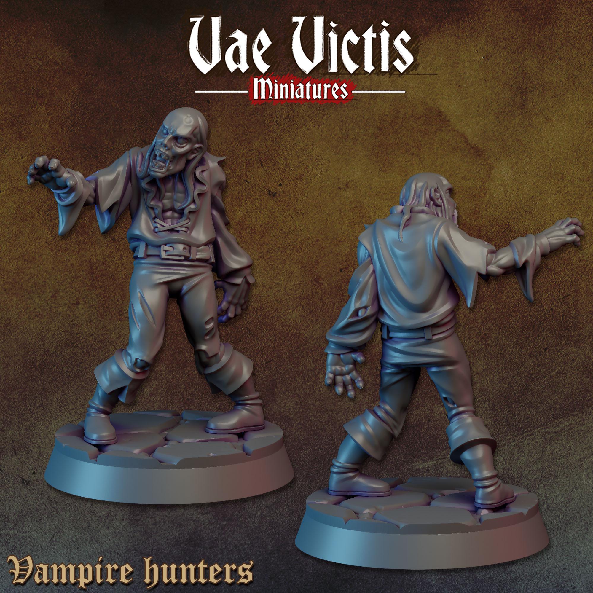 THE VAMPIRE HUNTERS Vol 1 - Vae Victis Fantasy Miniatures