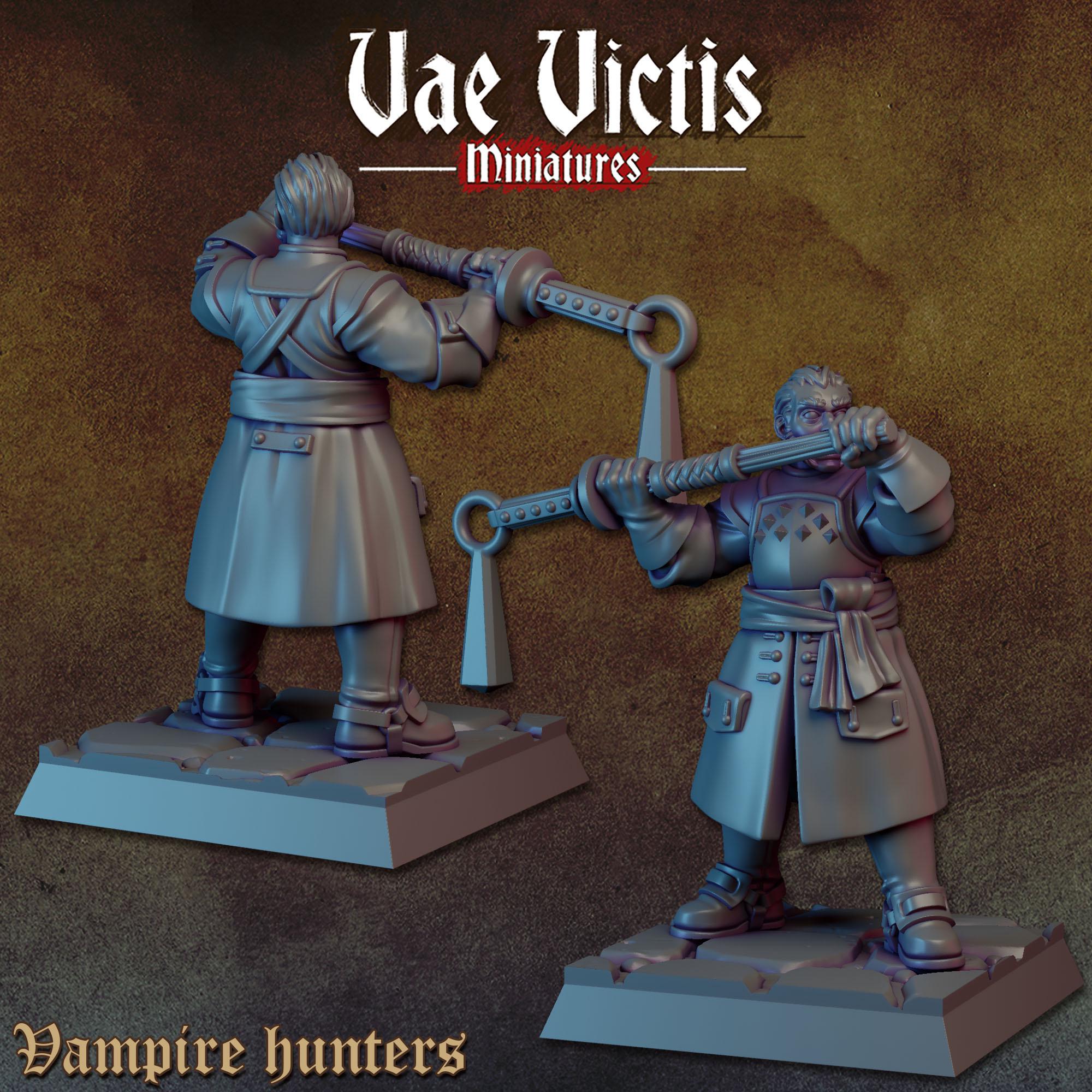 THE VAMPIRE HUNTERS Vol 1 - Vae Victis Fantasy Miniatures