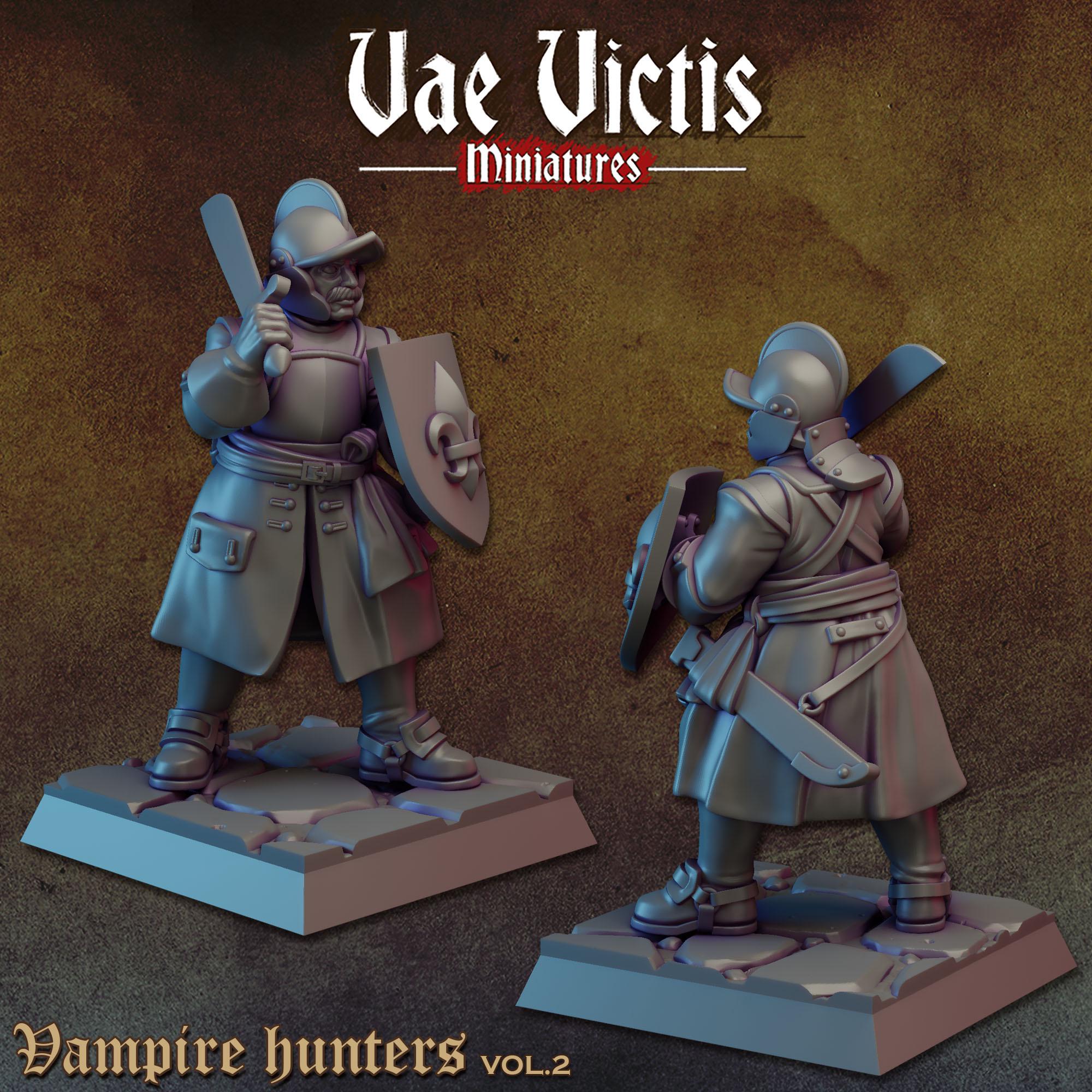 THE VAMPIRE HUNTERS Vol 2 - Vae Victis Fantasy Miniatures