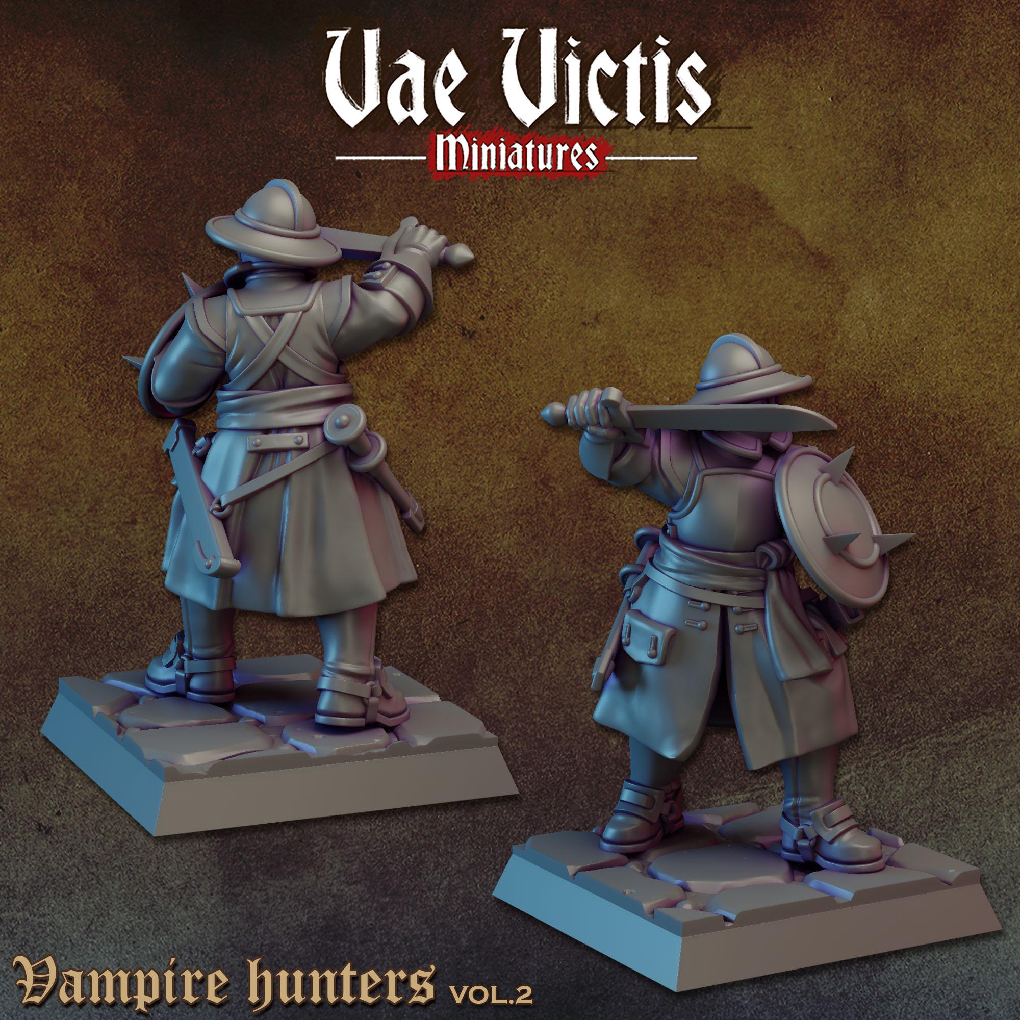 THE VAMPIRE HUNTERS Vol 2 - Vae Victis Fantasy Miniatures