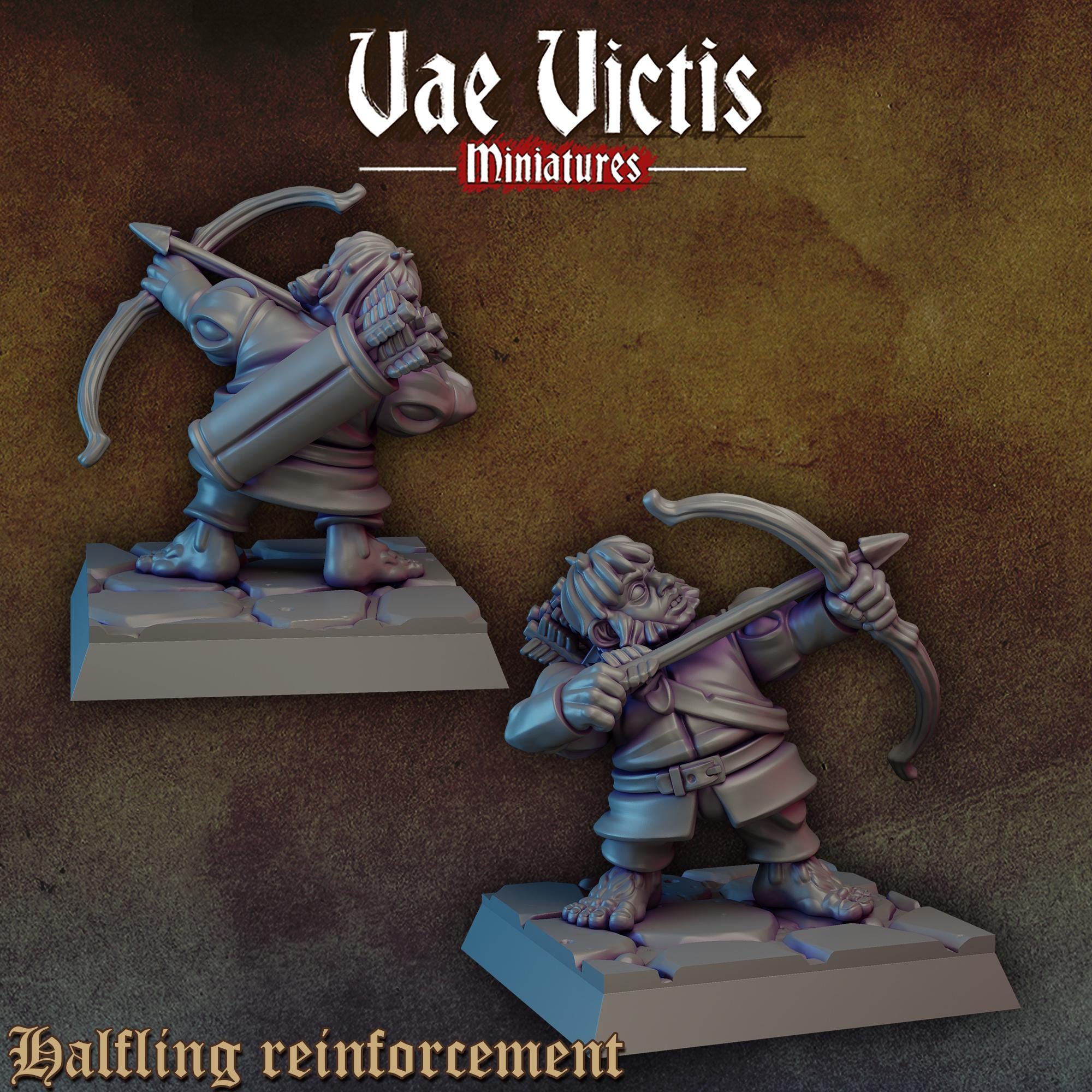 THE HALFLING REINFORCEMENT - Vae Victis Fantasy Miniatures