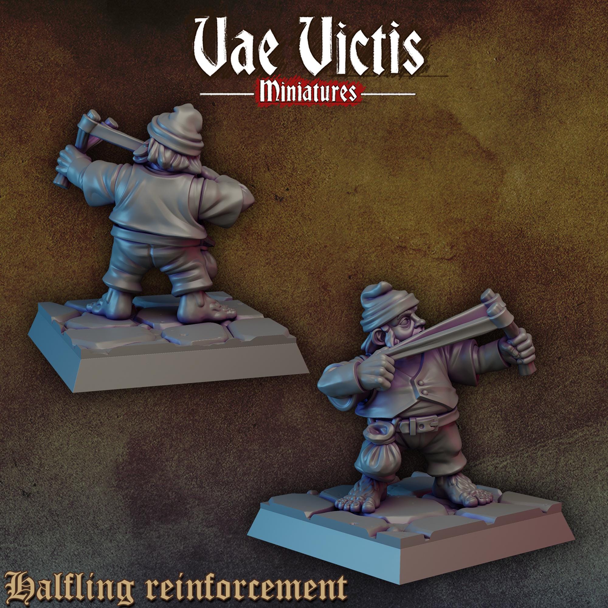 THE HALFLING REINFORCEMENT - Vae Victis Fantasy Miniatures