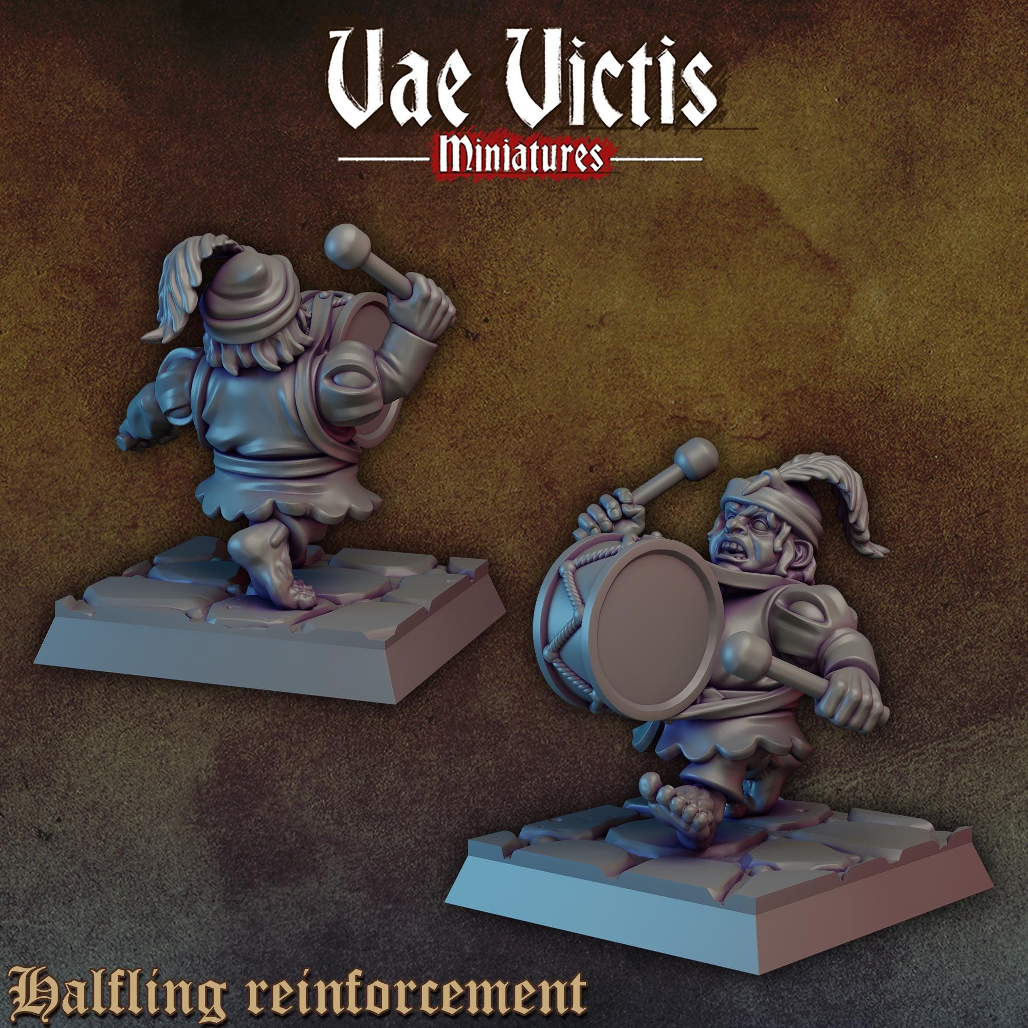 THE HALFLING REINFORCEMENT - Vae Victis Fantasy Miniatures