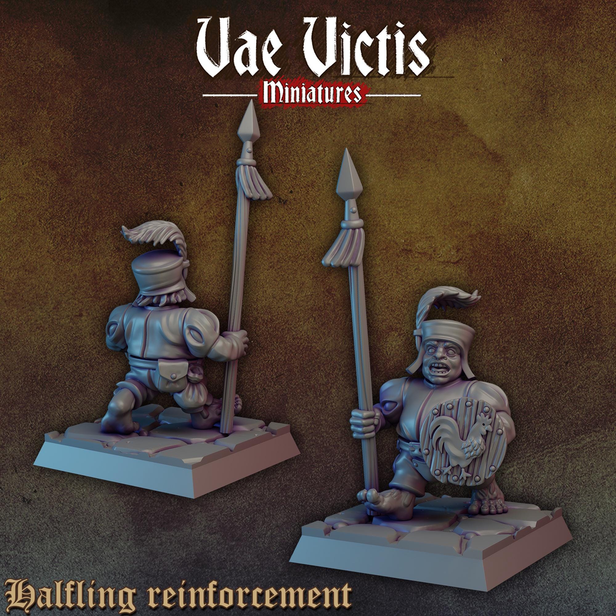THE HALFLING REINFORCEMENT - Vae Victis Fantasy Miniatures