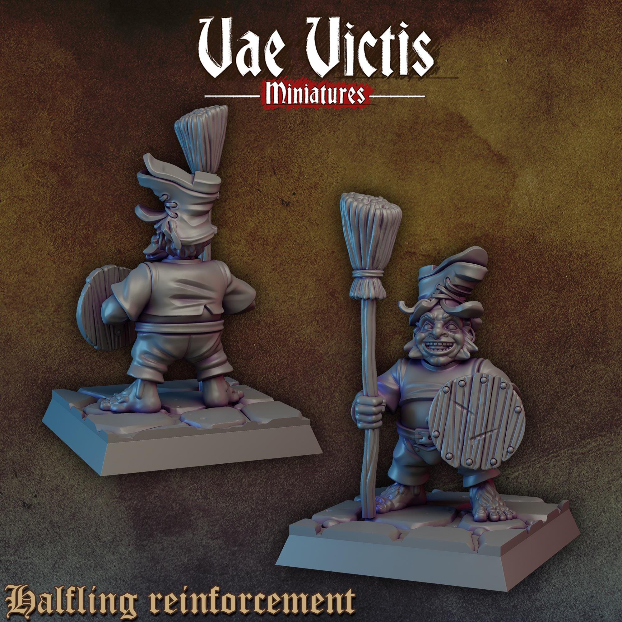 THE HALFLING REINFORCEMENT - Vae Victis Fantasy Miniatures