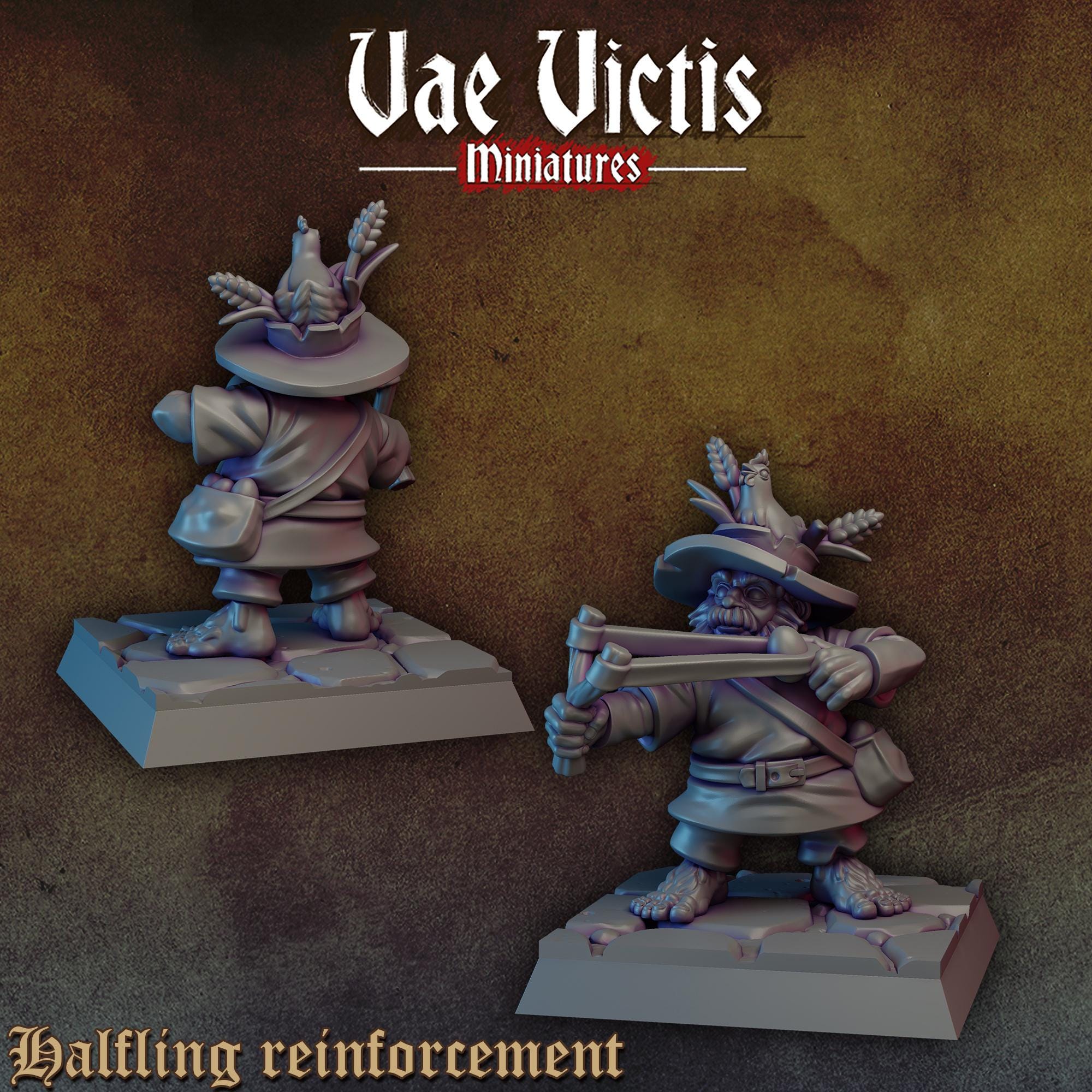 THE HALFLING REINFORCEMENT - Vae Victis Fantasy Miniatures