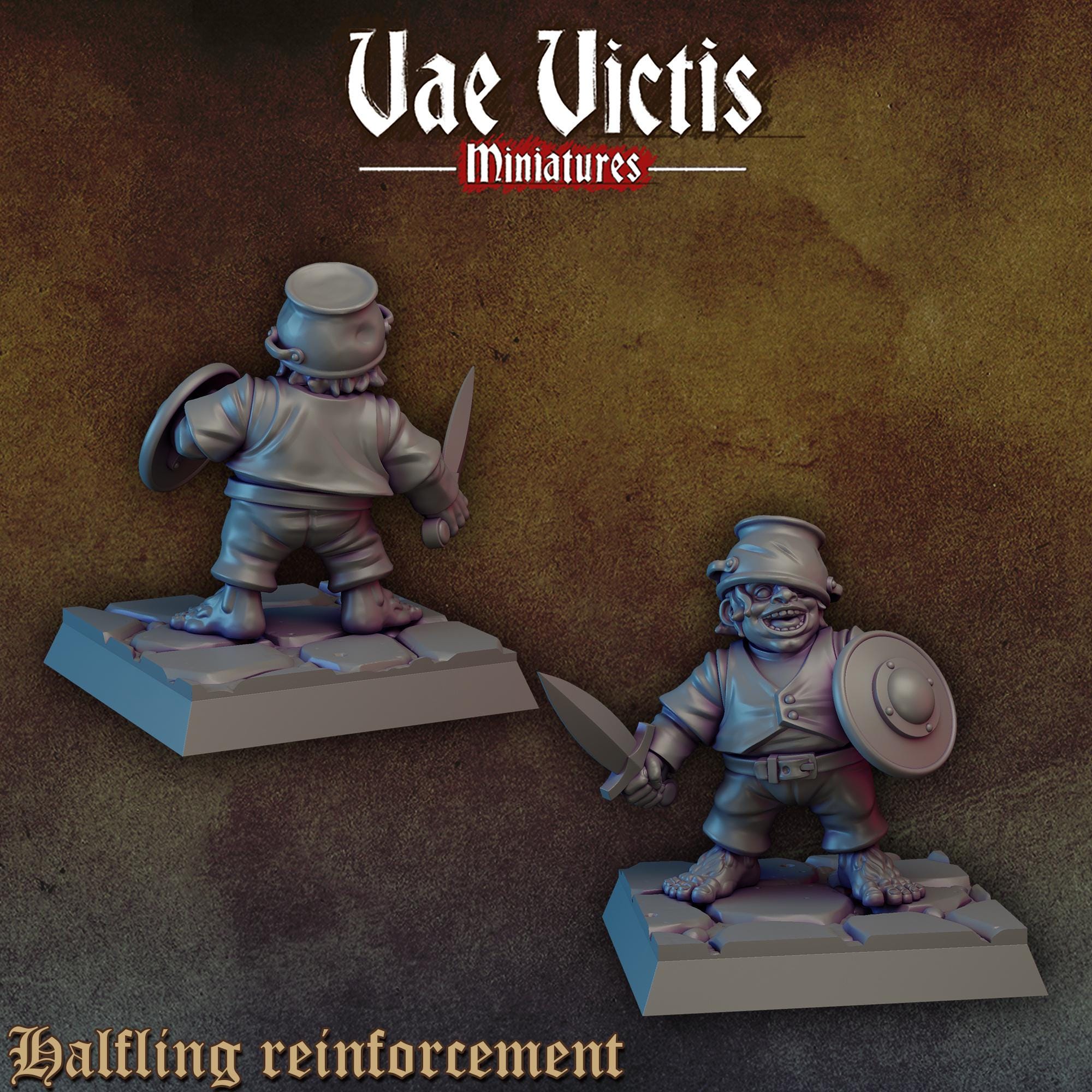 THE HALFLING REINFORCEMENT - Vae Victis Fantasy Miniatures