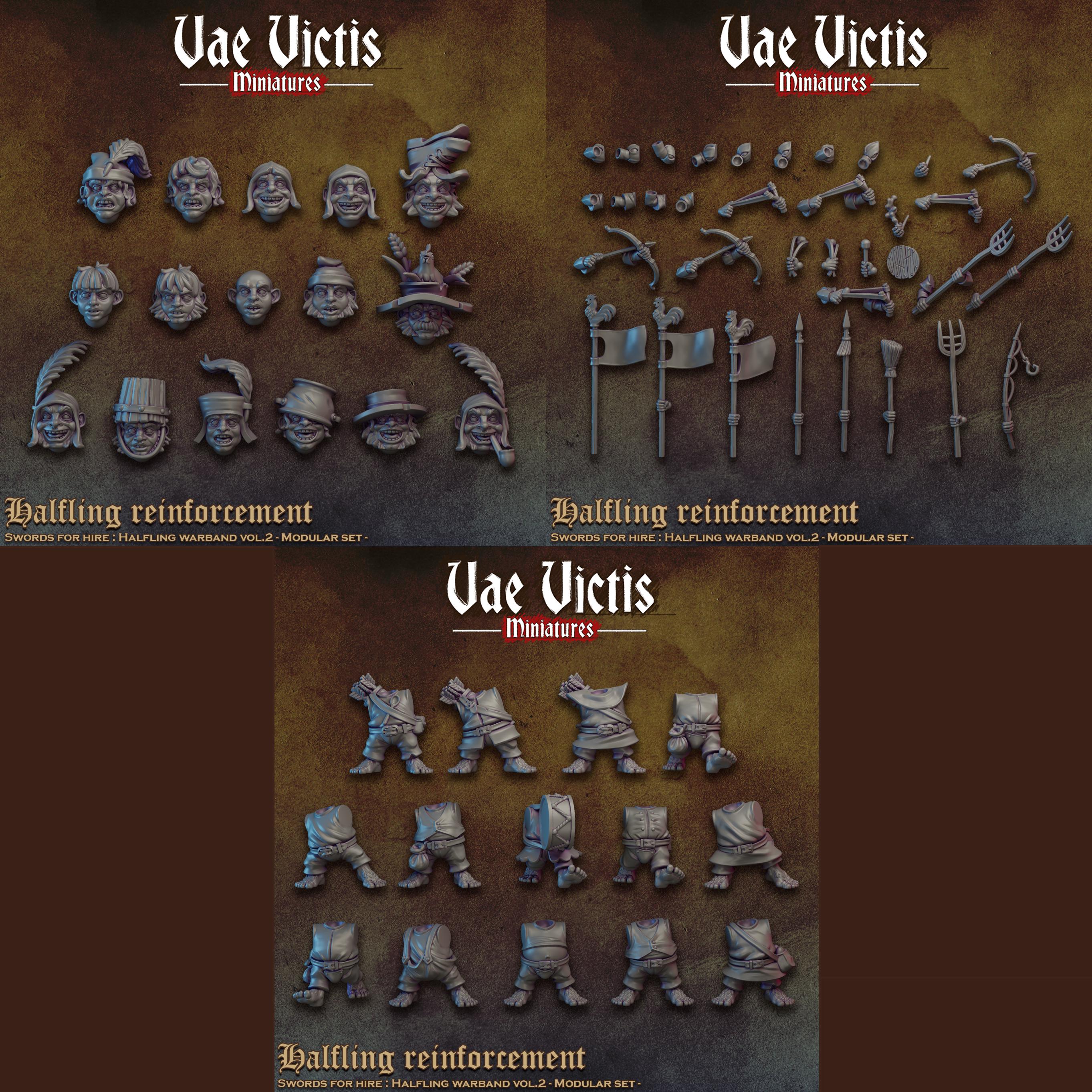 THE HALFLING REINFORCEMENT - Vae Victis Fantasy Miniatures