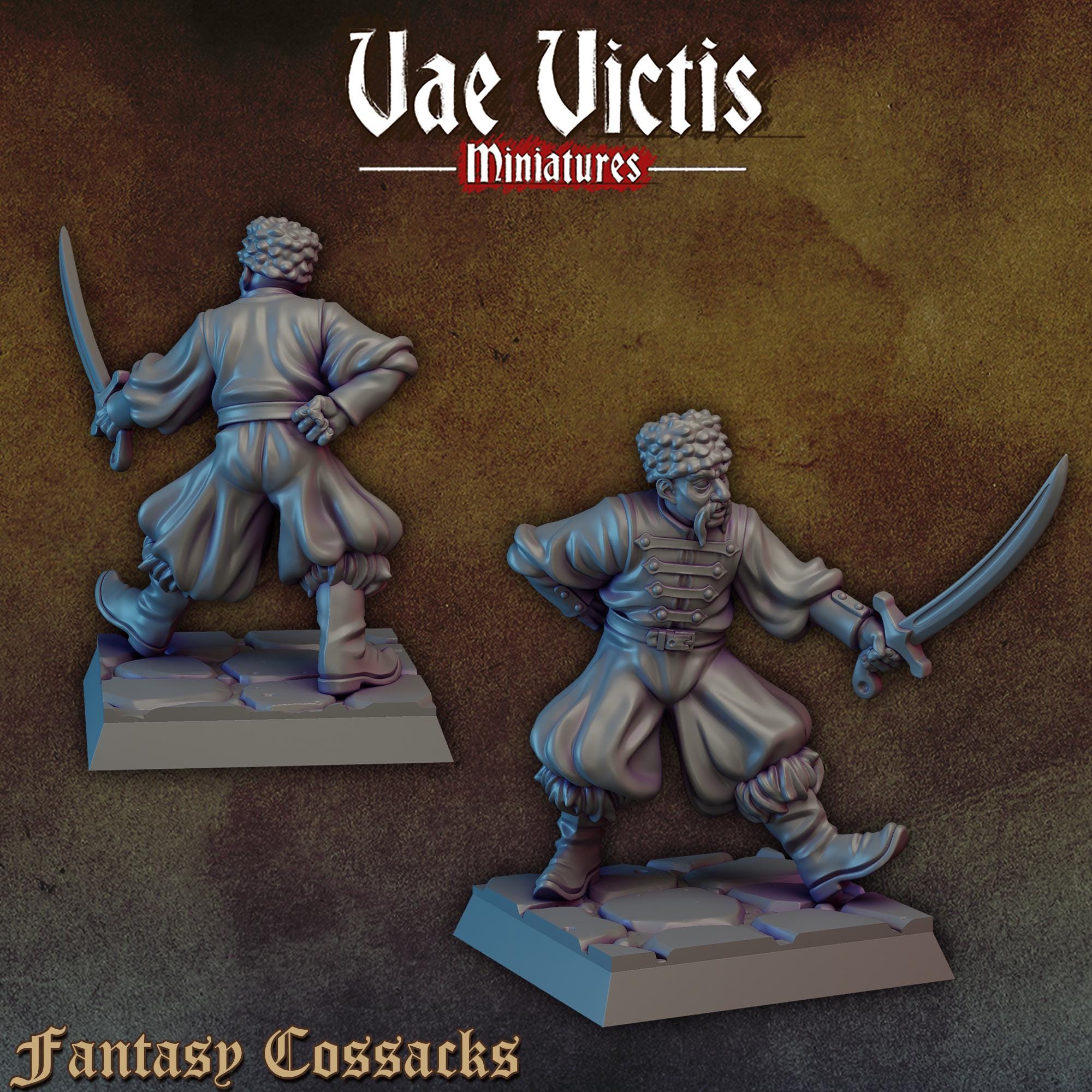 THE FANTASY COSSACKS Vol 1 - Vae Victis Fantasy Miniatures