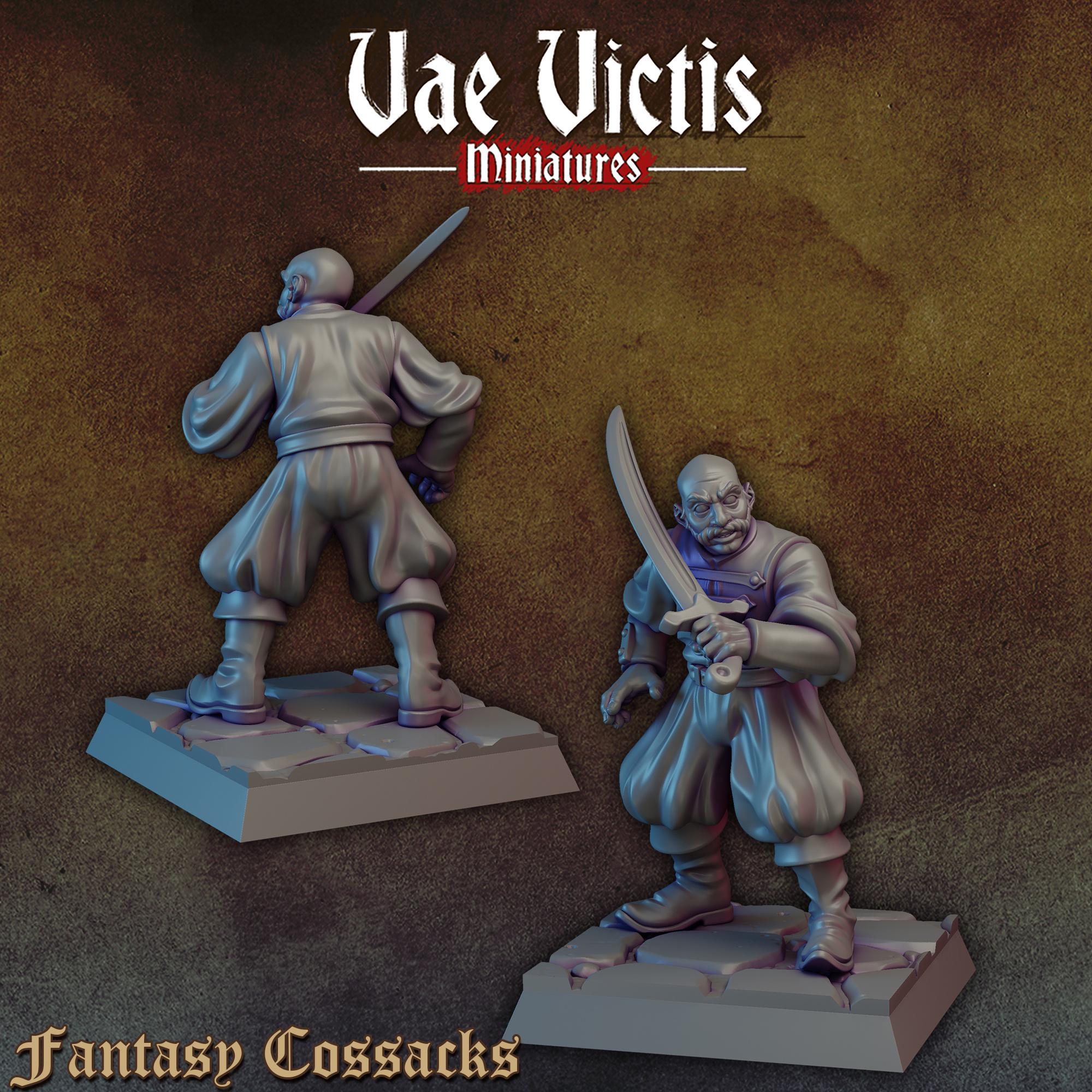 THE FANTASY COSSACKS Vol 1 - Vae Victis Fantasy Miniatures