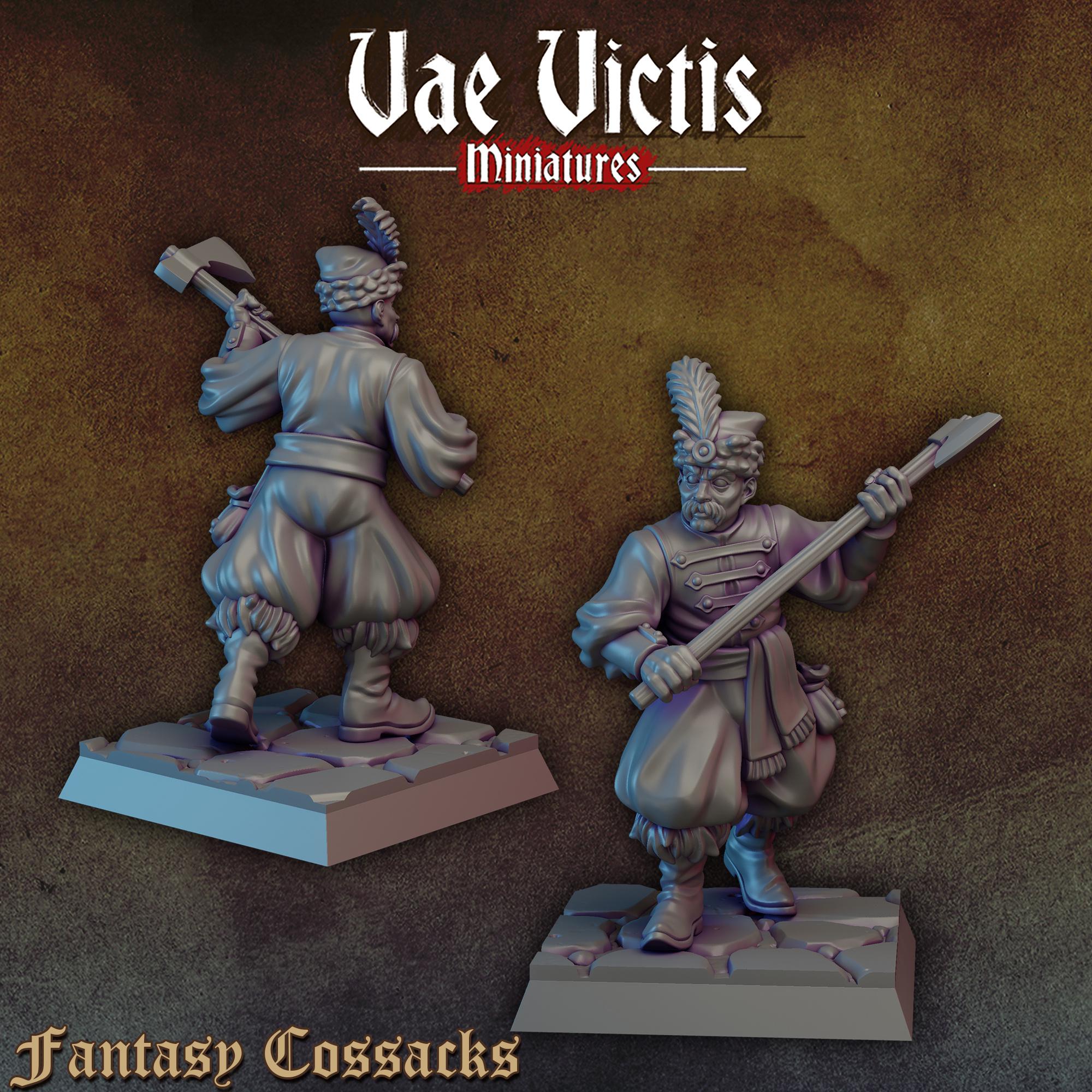 THE FANTASY COSSACKS Vol 1 - Vae Victis Fantasy Miniatures