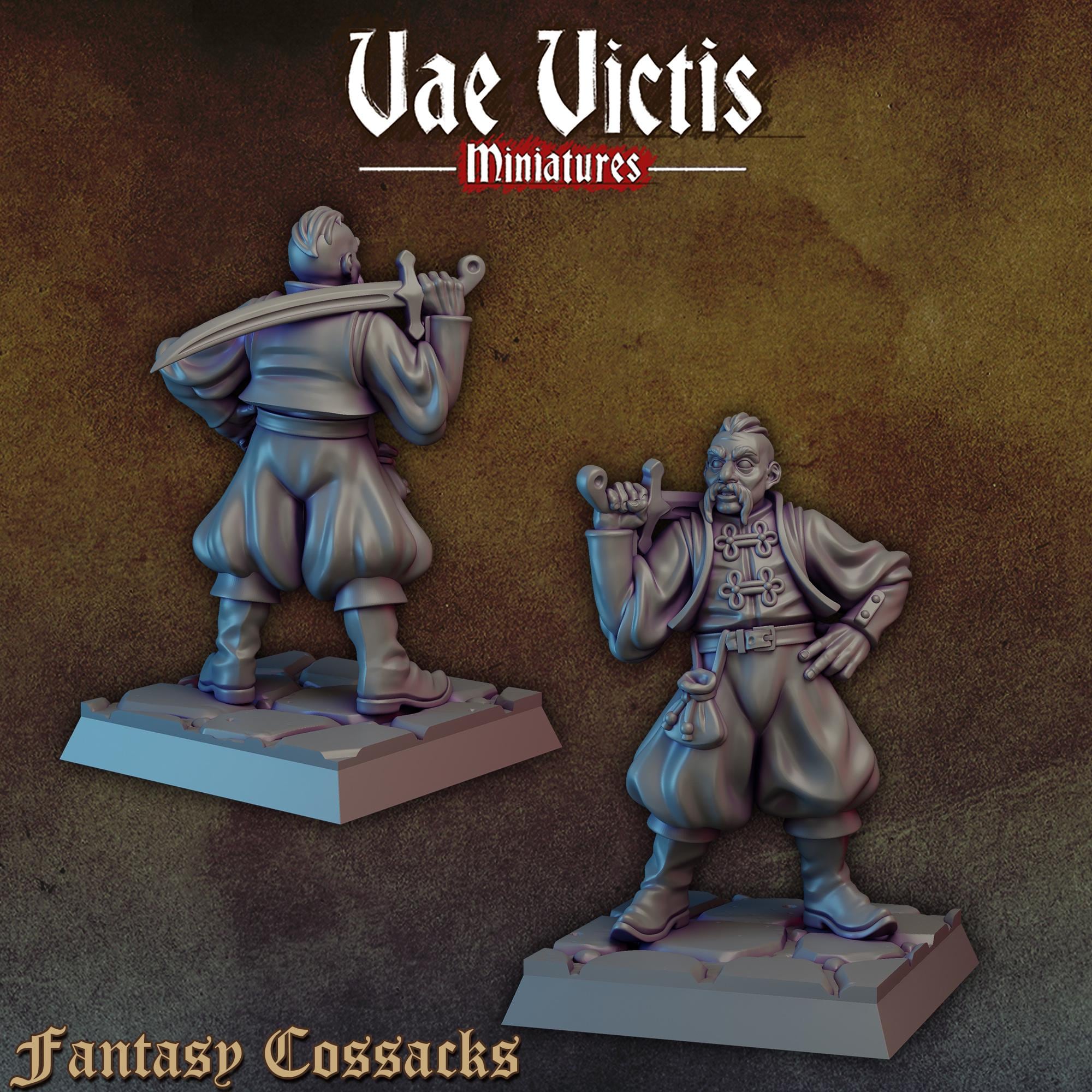 THE FANTASY COSSACKS Vol 1 - Vae Victis Fantasy Miniatures
