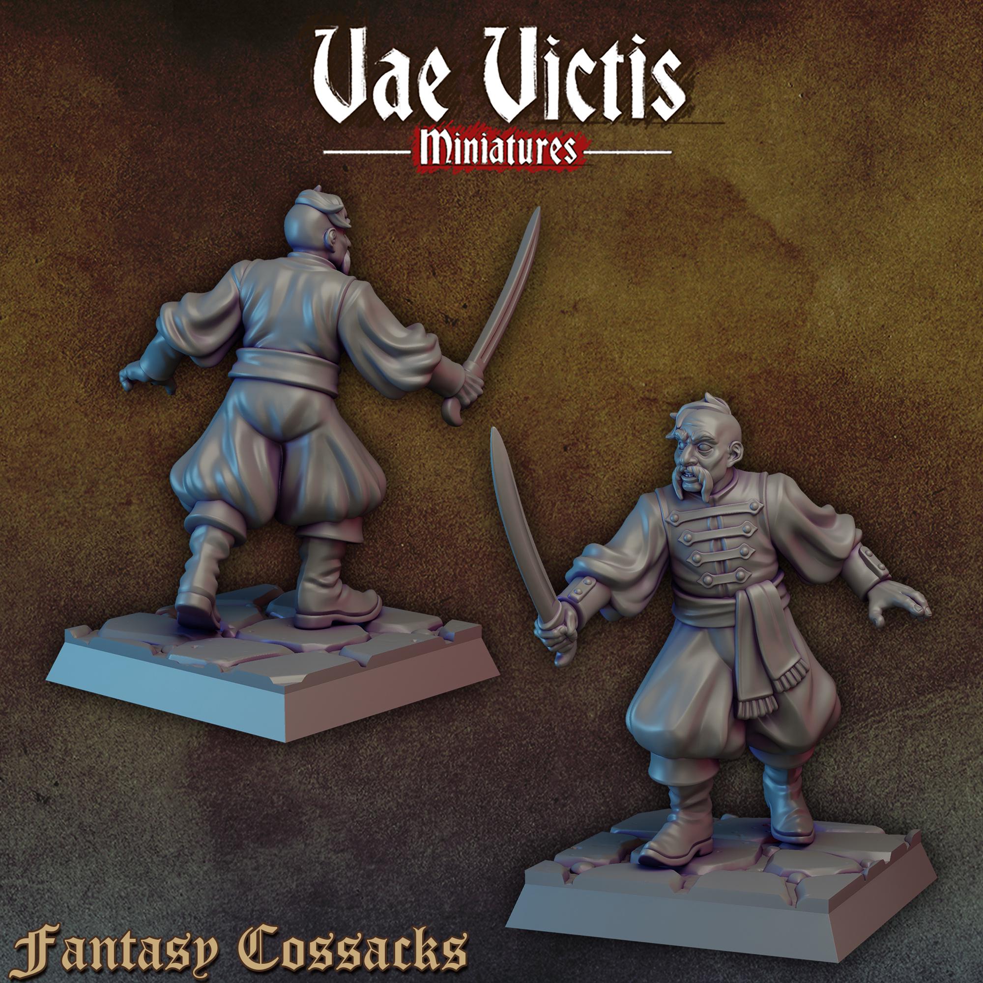 THE FANTASY COSSACKS Vol 1 - Vae Victis Fantasy Miniatures