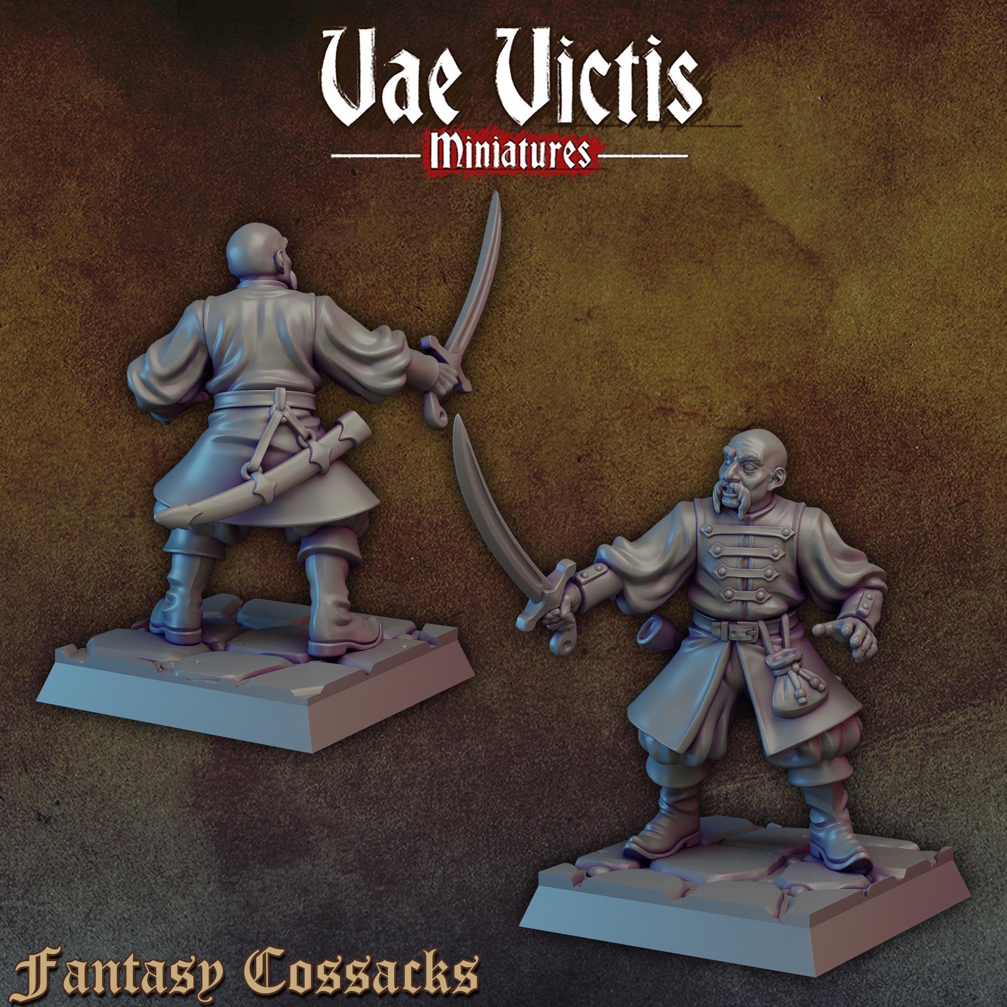 THE FANTASY COSSACKS Vol 1 - Vae Victis Fantasy Miniatures