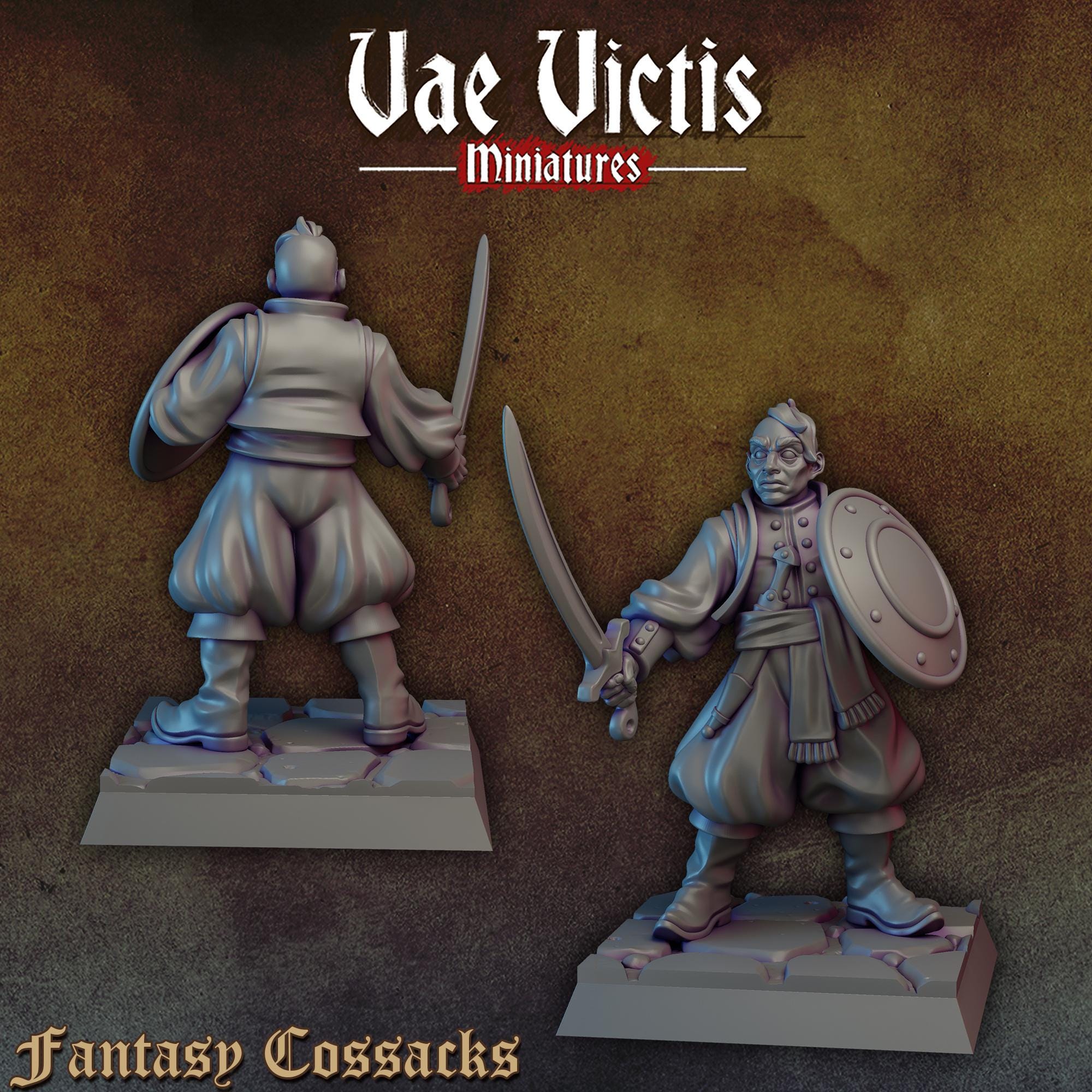 THE FANTASY COSSACKS Vol 1 - Vae Victis Fantasy Miniatures