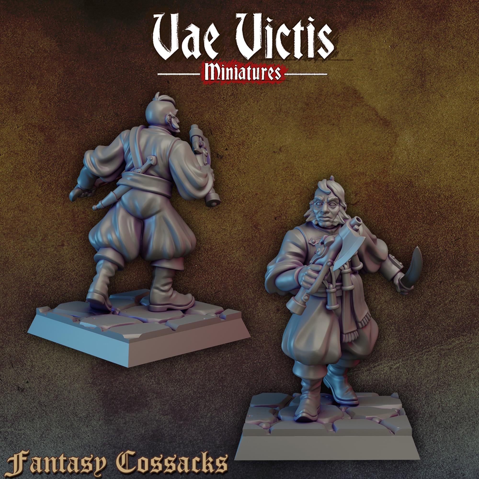 THE FANTASY COSSACKS Vol 1 - Vae Victis Fantasy Miniatures
