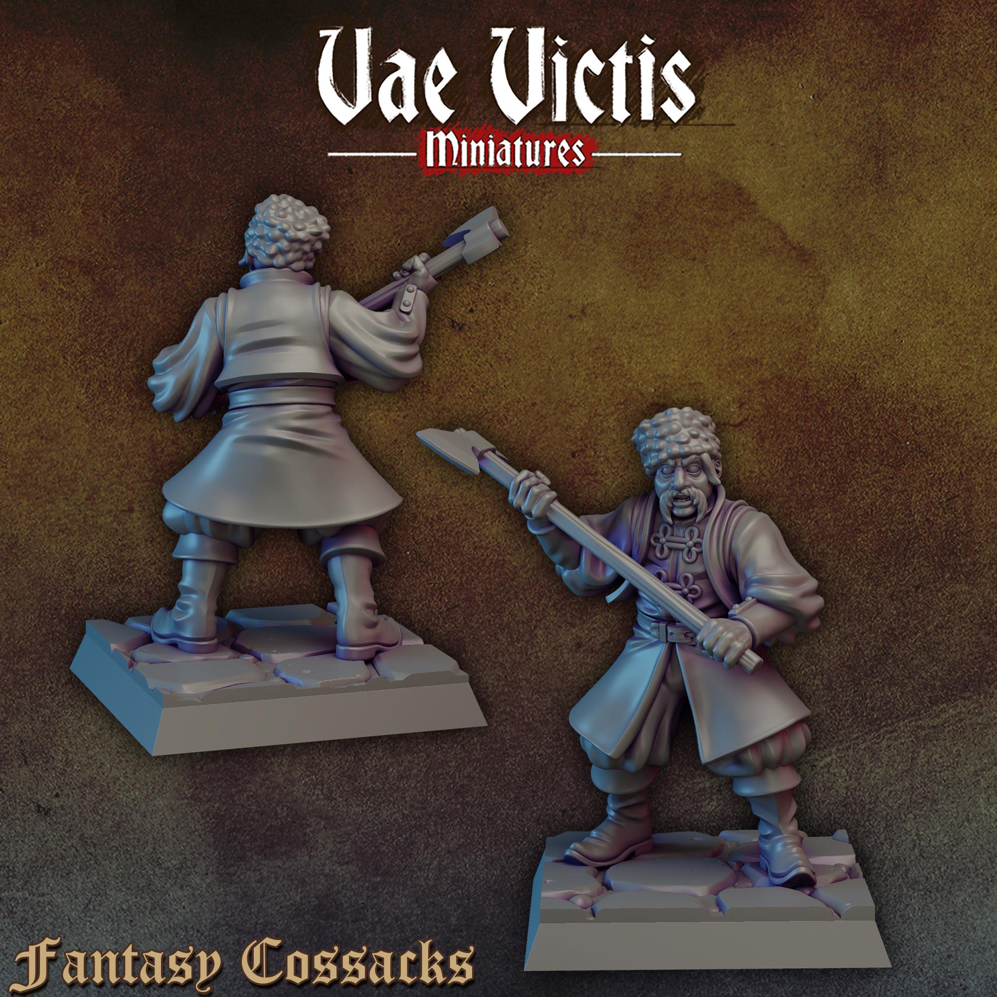 THE FANTASY COSSACKS Vol 1 - Vae Victis Fantasy Miniatures