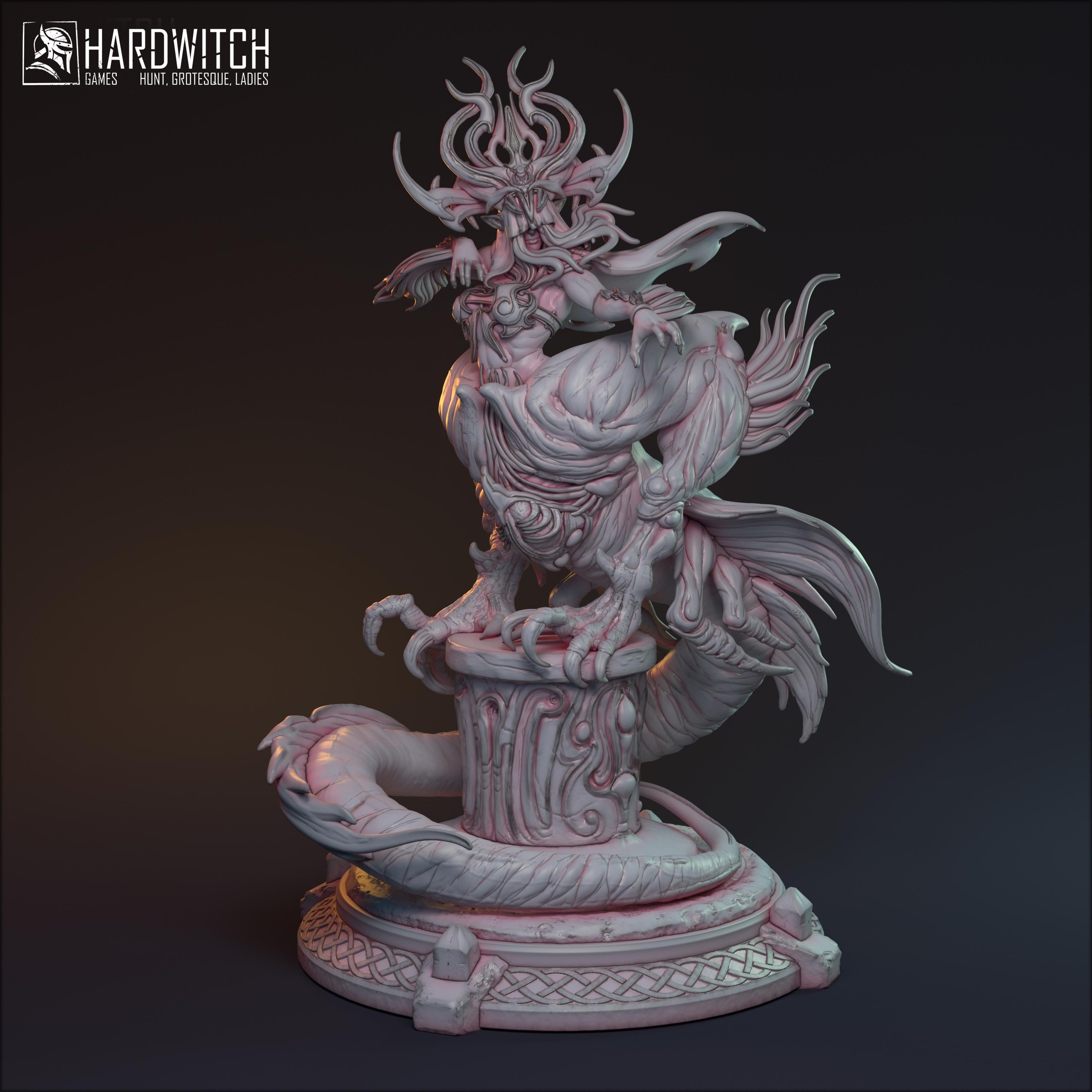 SARABI The DARK ELF - Hardwitch Fantasy 3D Printed Miniatures