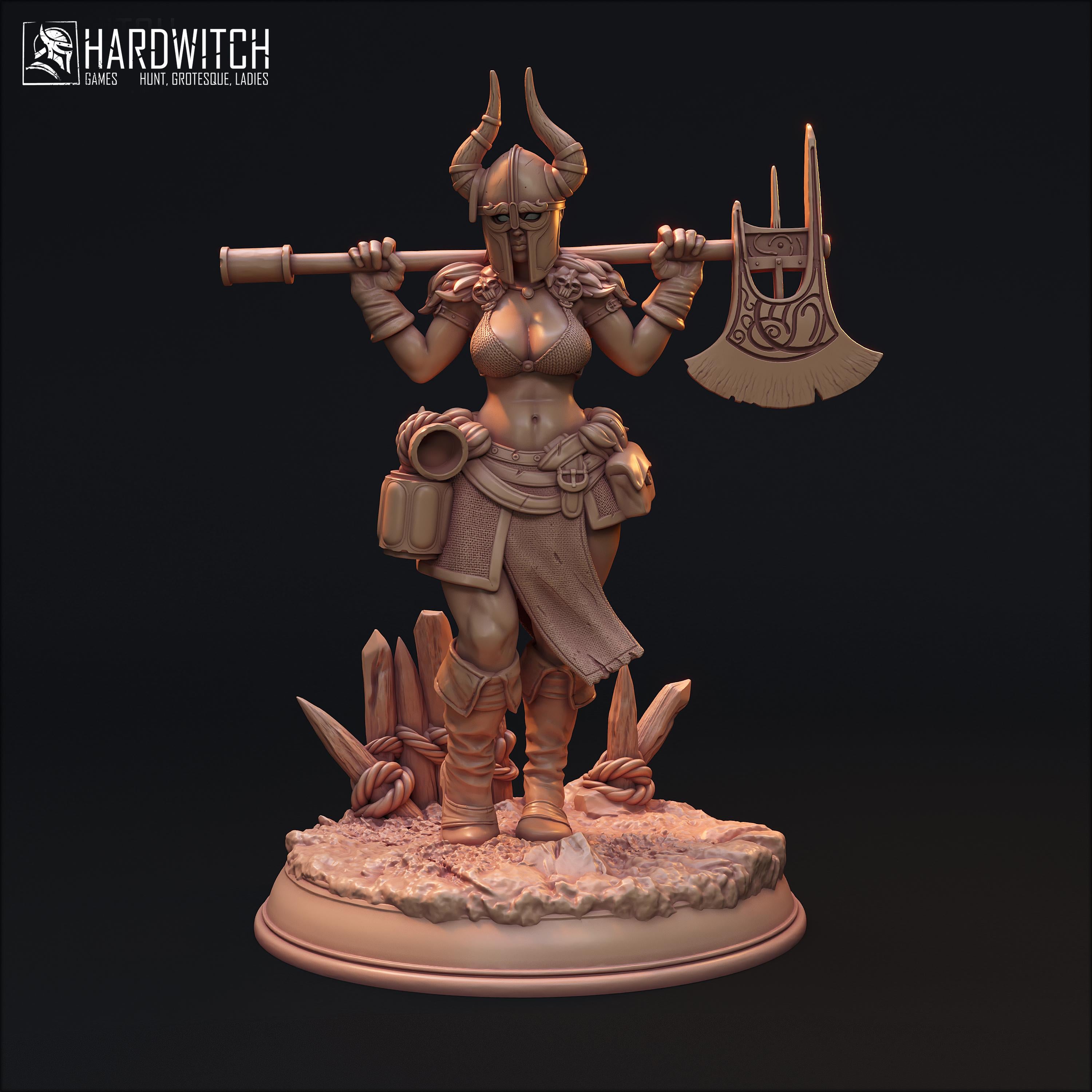 LINDA SABARD - Hardwitch Fantasy 3D Printed Miniatures